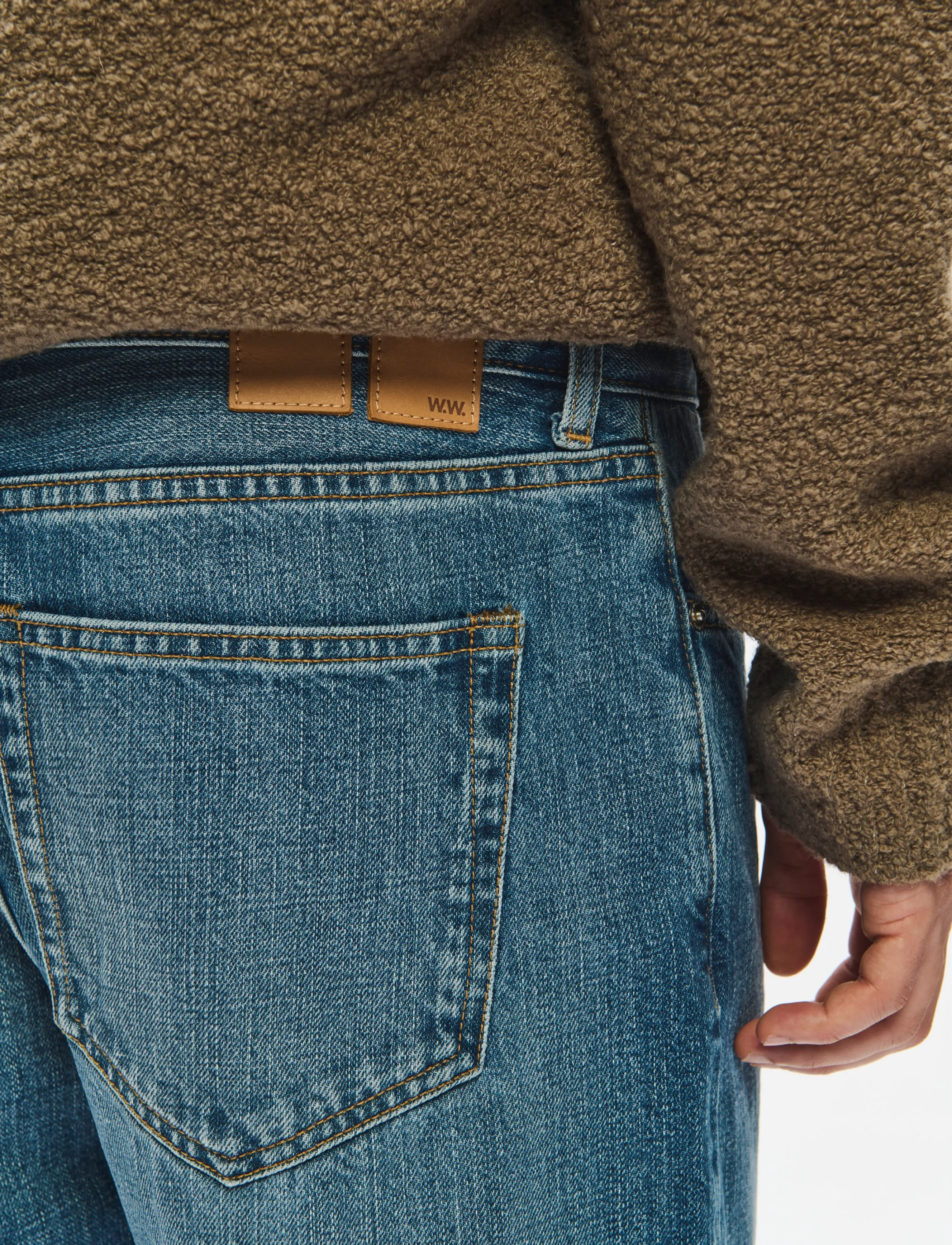 WOOD WOOD - WWType 2 jeans 25440 - normale jeans - blue epic - 4