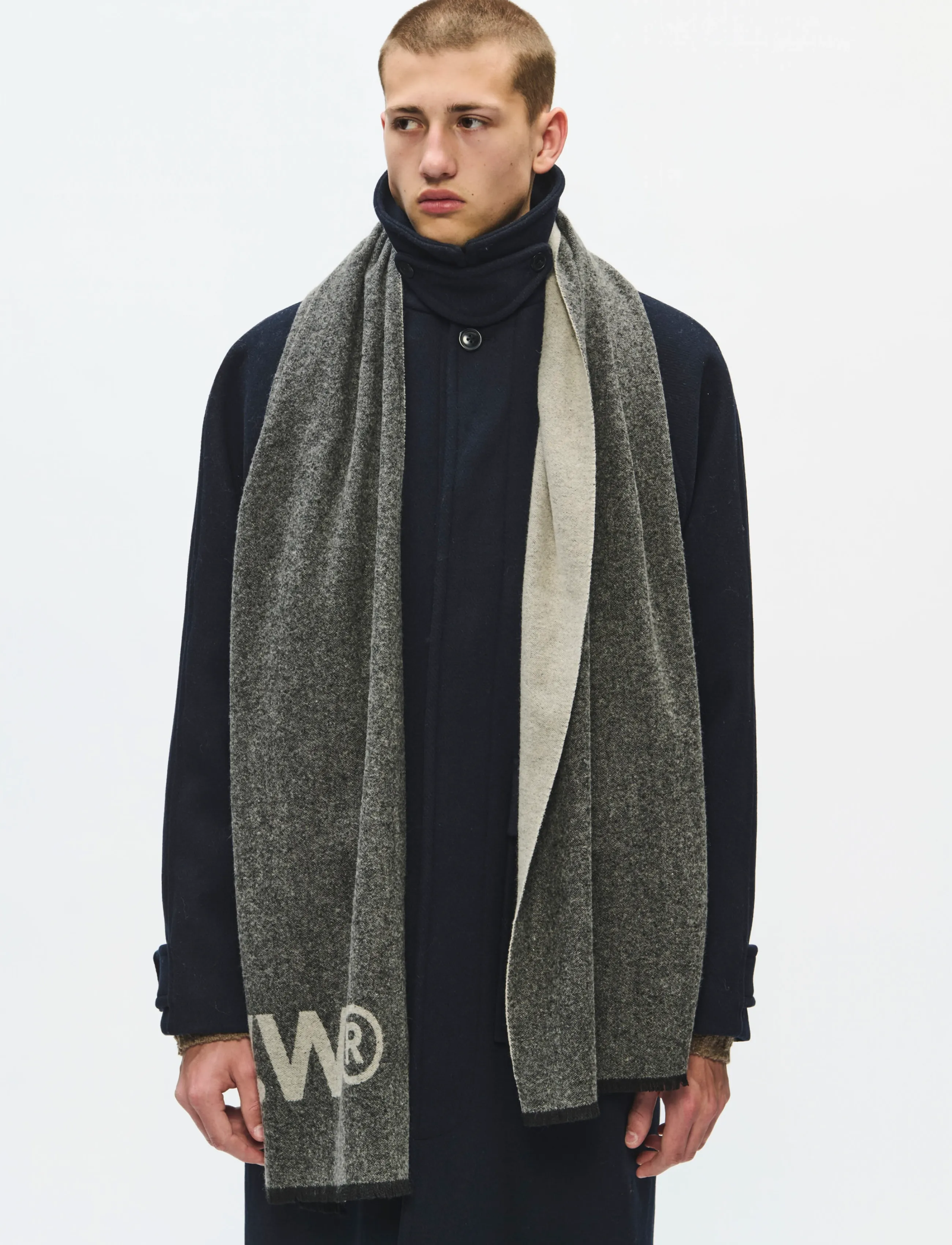 WOOD WOOD WWJackson scarf 25498 - Accessoires - METEORITE / grey