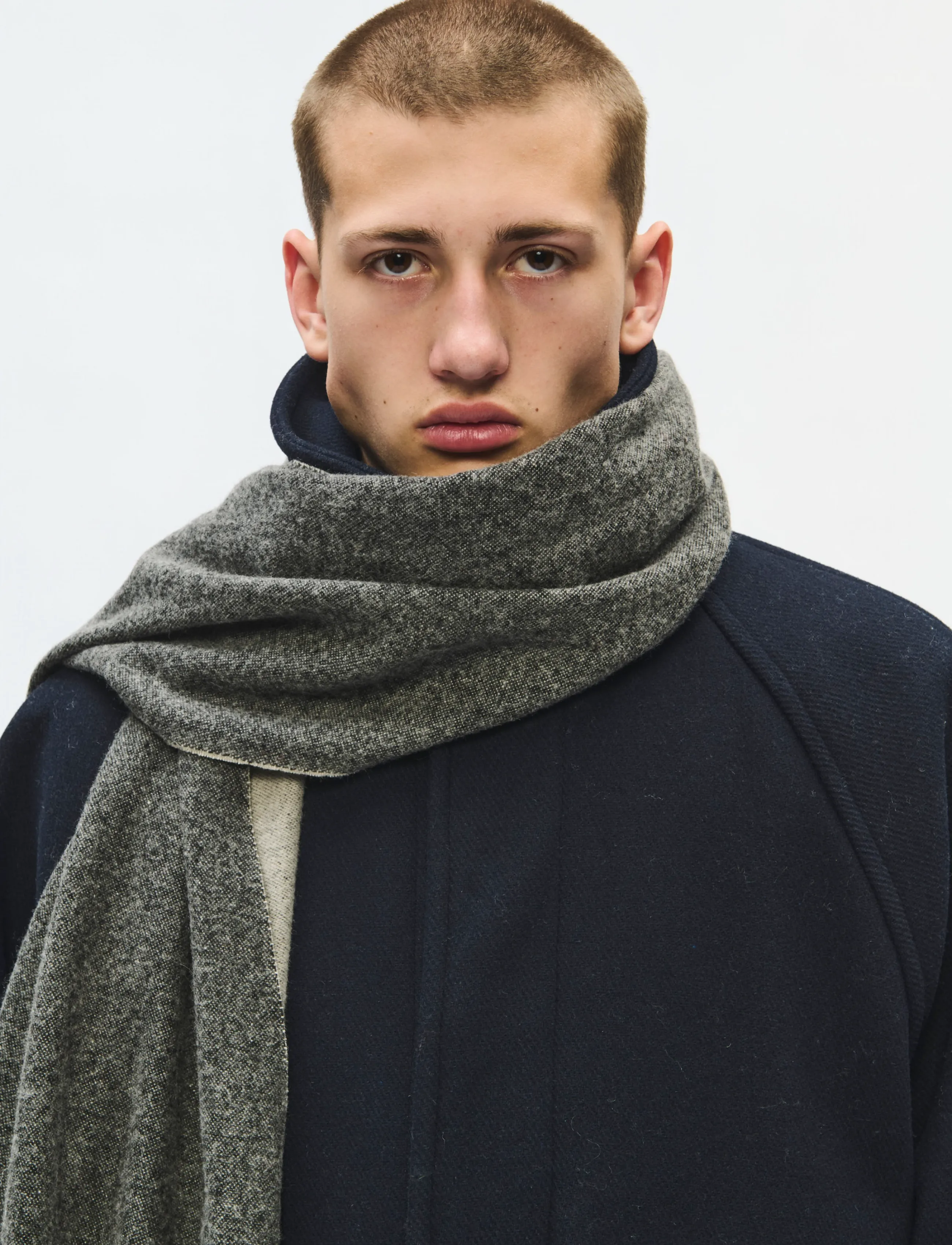 WOOD WOOD - WWJackson scarf 25498 - winterschals - meteorite - 2