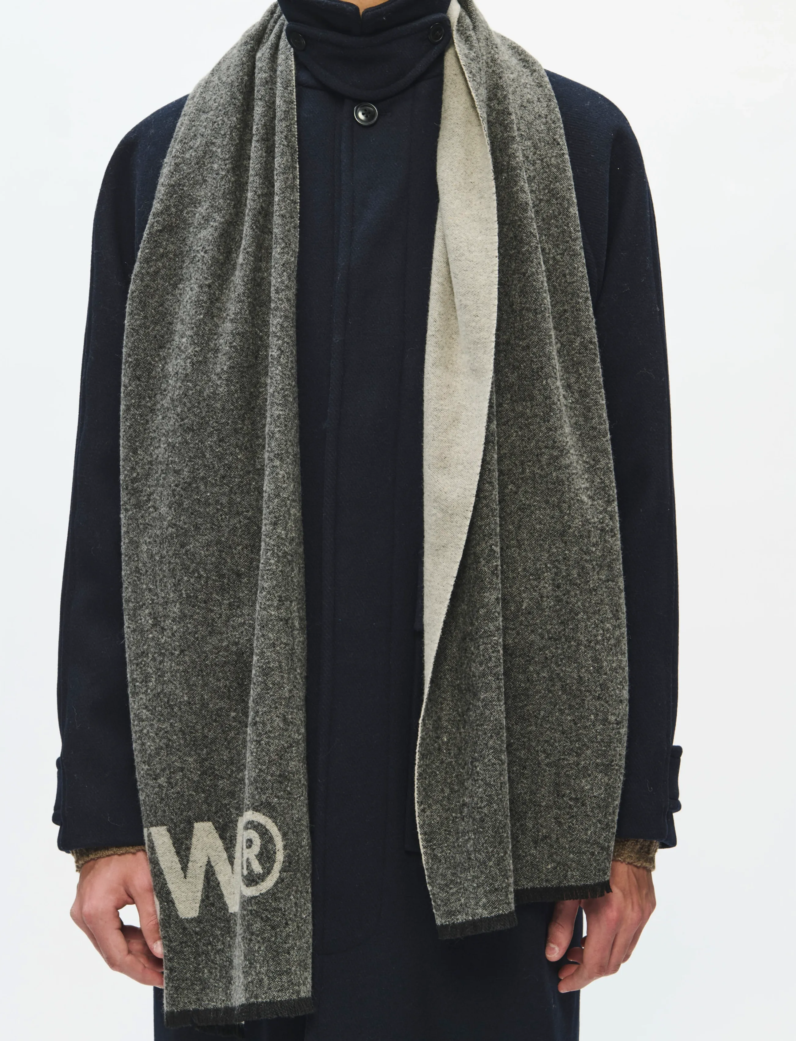 WOOD WOOD - WWJackson scarf 25498 - winterschals - meteorite - 3