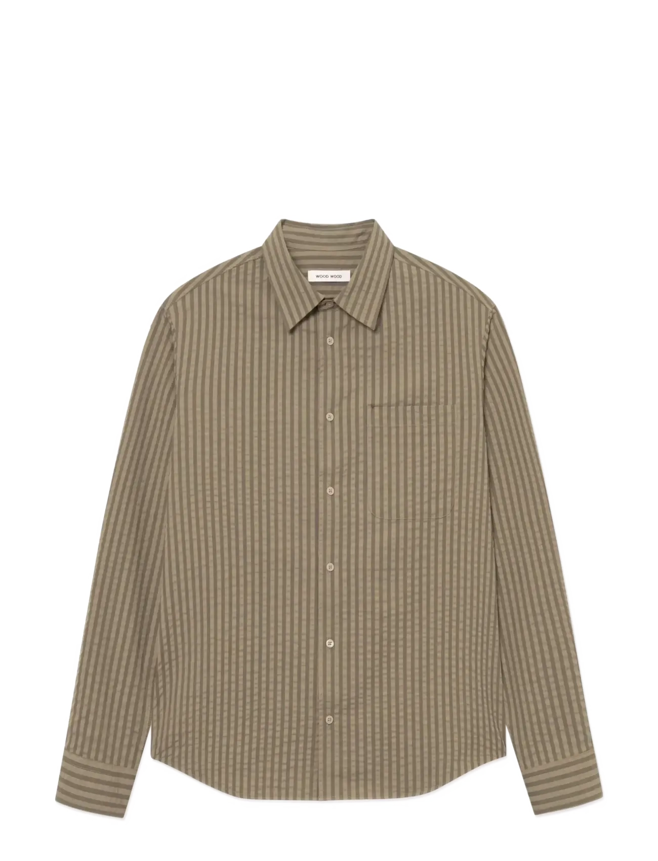 WOOD WOOD - WWNico shirt 25441 - triibulised särgid - deep depths stripe - 1