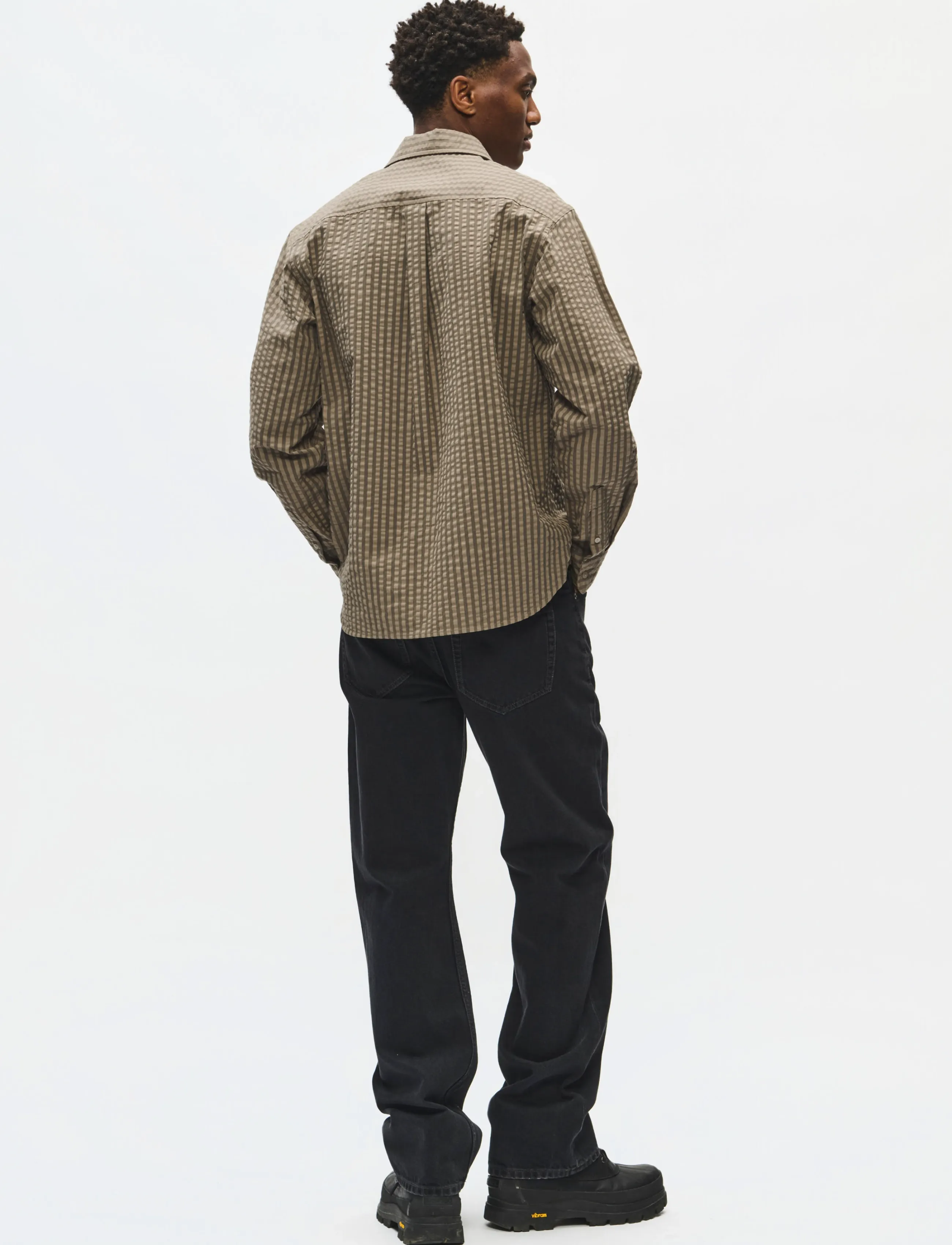 WOOD WOOD - WWNico shirt 25441 - triibulised särgid - deep depths stripe - 2