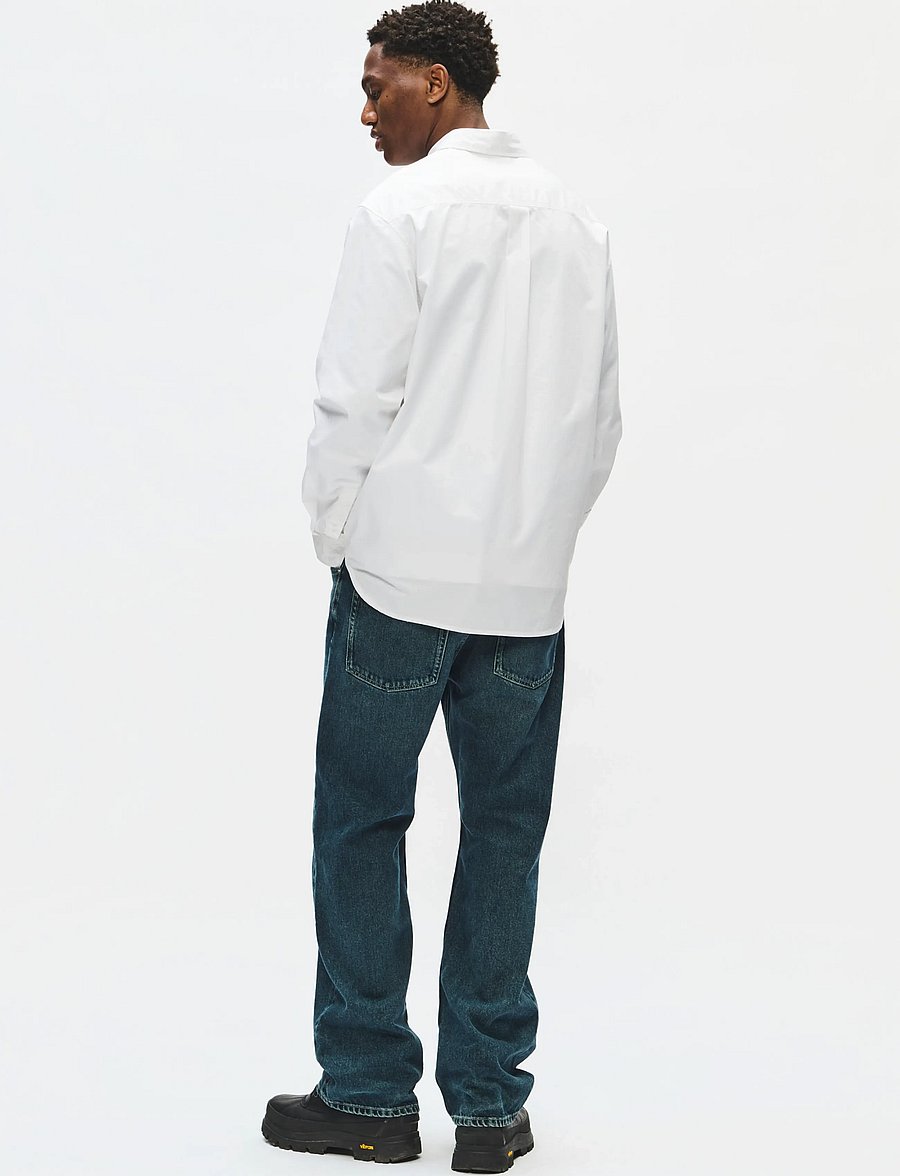 WOOD WOOD - WWNico shirt 25447 - rennot kauluspaidat - bright white - 4