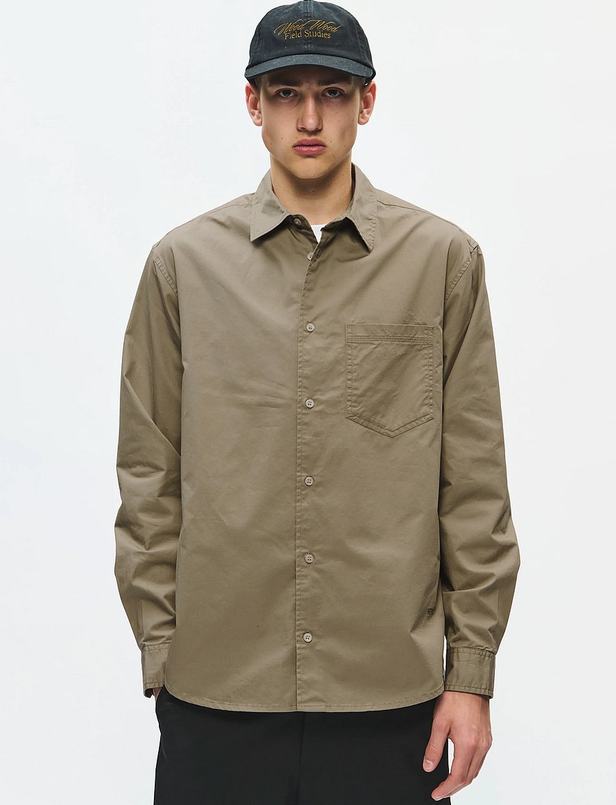 WOOD WOOD - WWNico shirt 25447 - casual skjortor - overland trek - 0