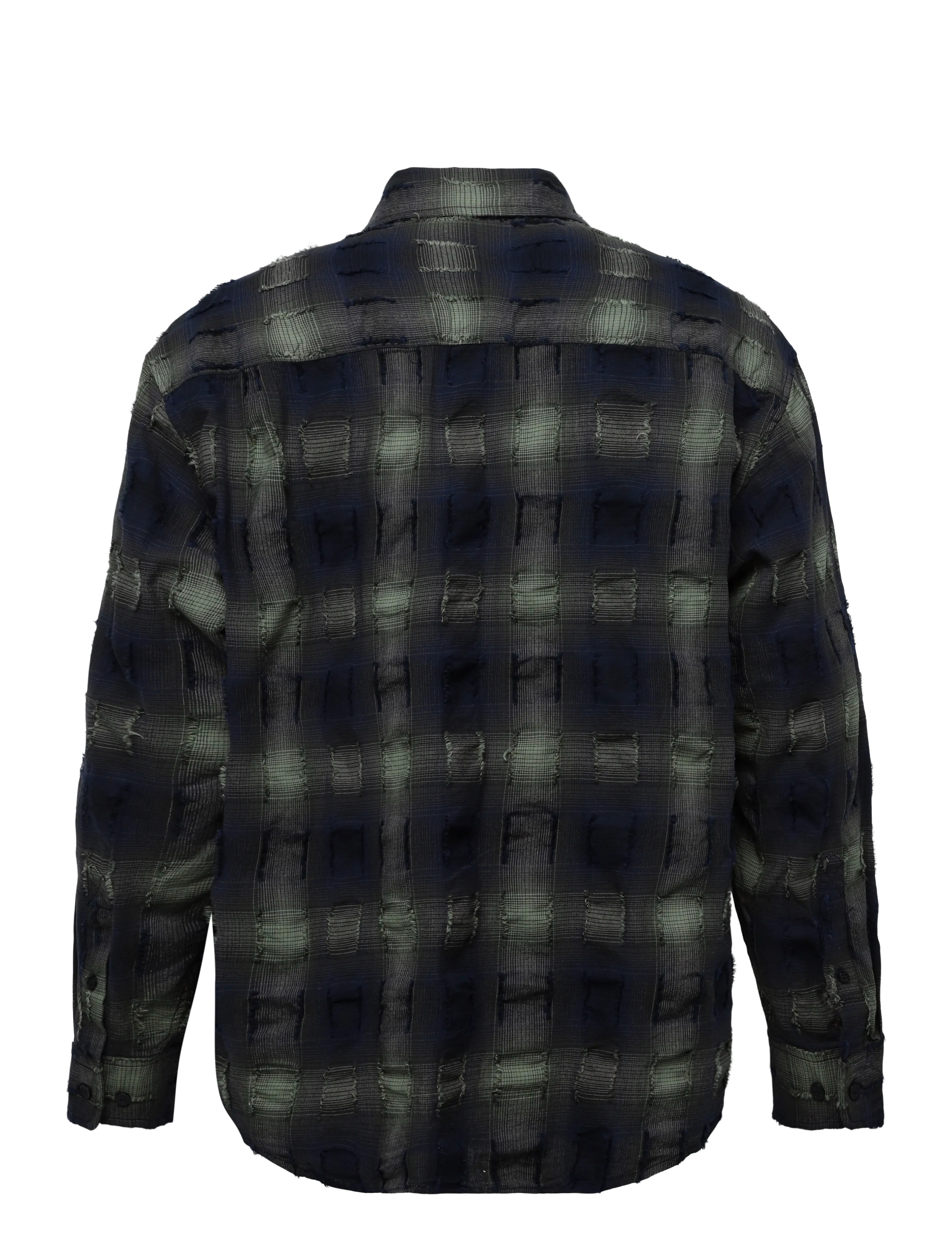 WOOD WOOD - WWCarter shirt 25451 - salute check - 2