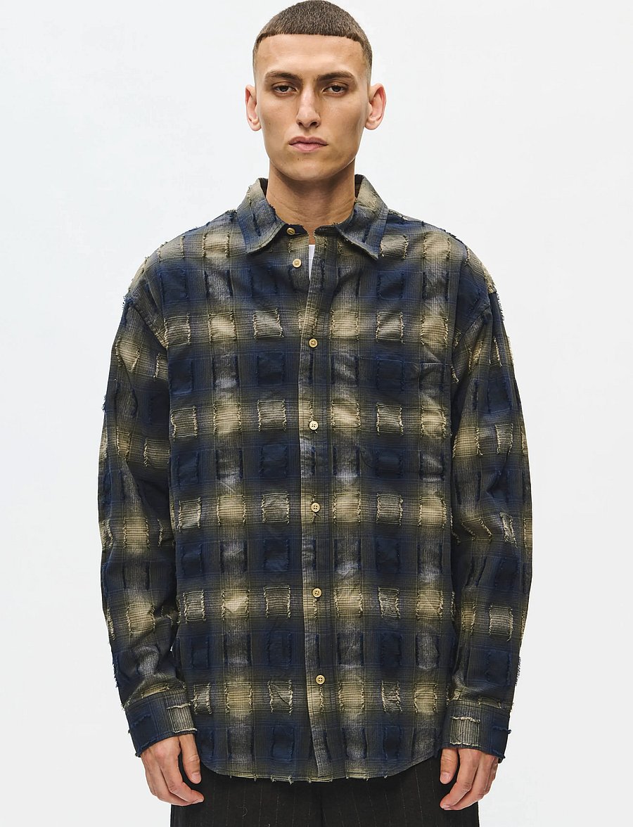 WOOD WOOD - WWCarter shirt 25451 - checkered shirts - salute check - 3