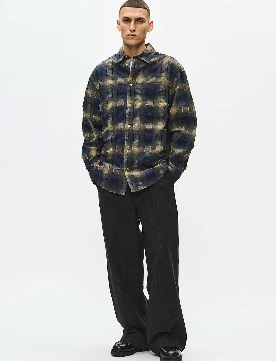 WOOD WOOD - WWCarter shirt 25451 - checkered shirts - salute check - 4