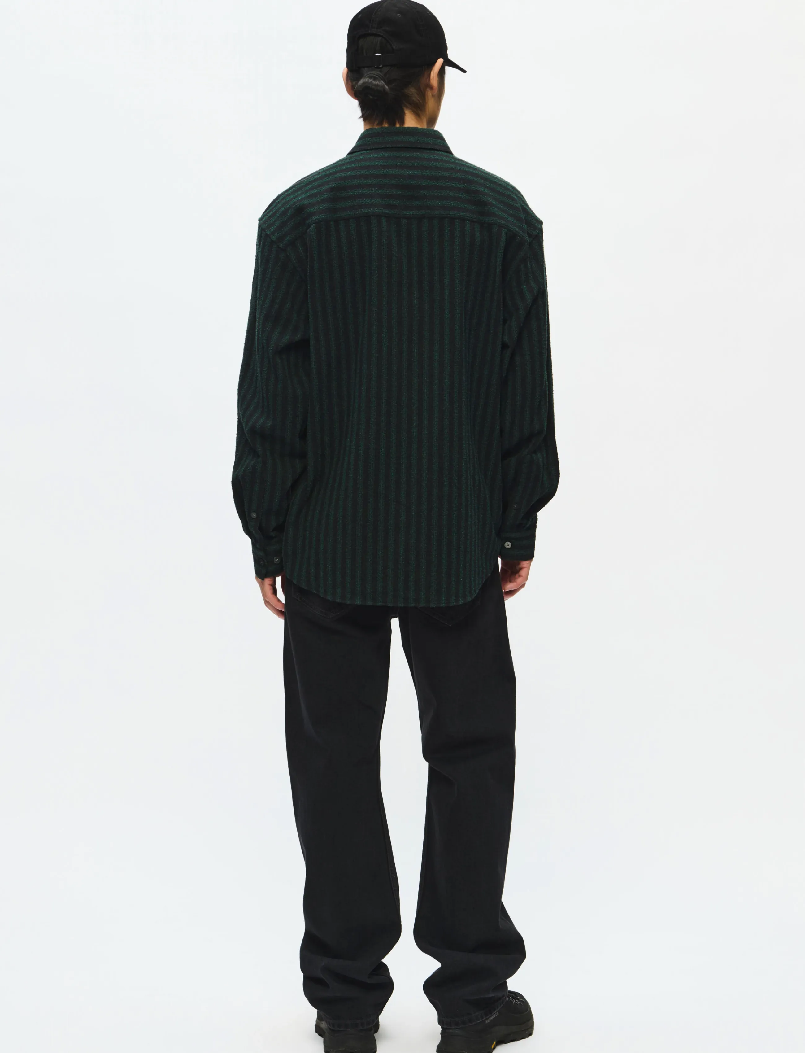 WOOD WOOD - WWCarter shirt 25454 - ultra green stripe - 5