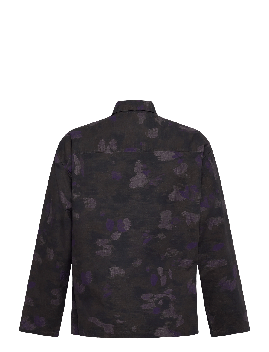 WOOD WOOD - WWDavid zipper overshirt 25457 - highland - 2