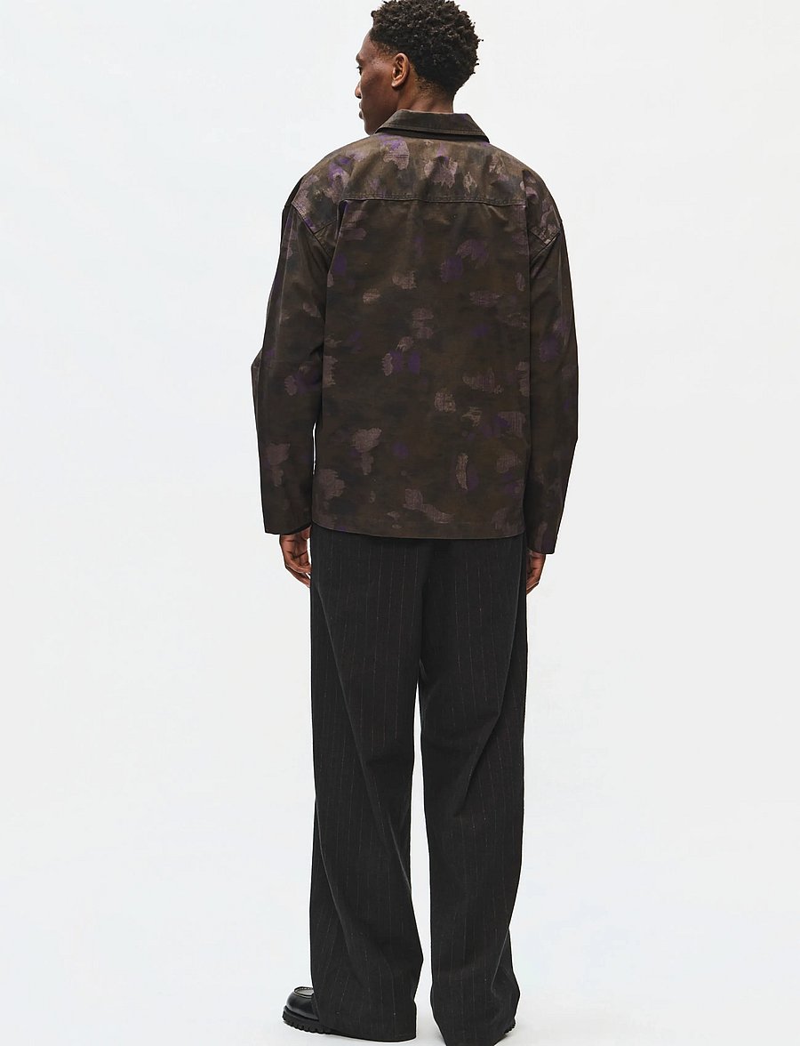 WOOD WOOD - WWDavid zipper overshirt 25457 - highland - 3