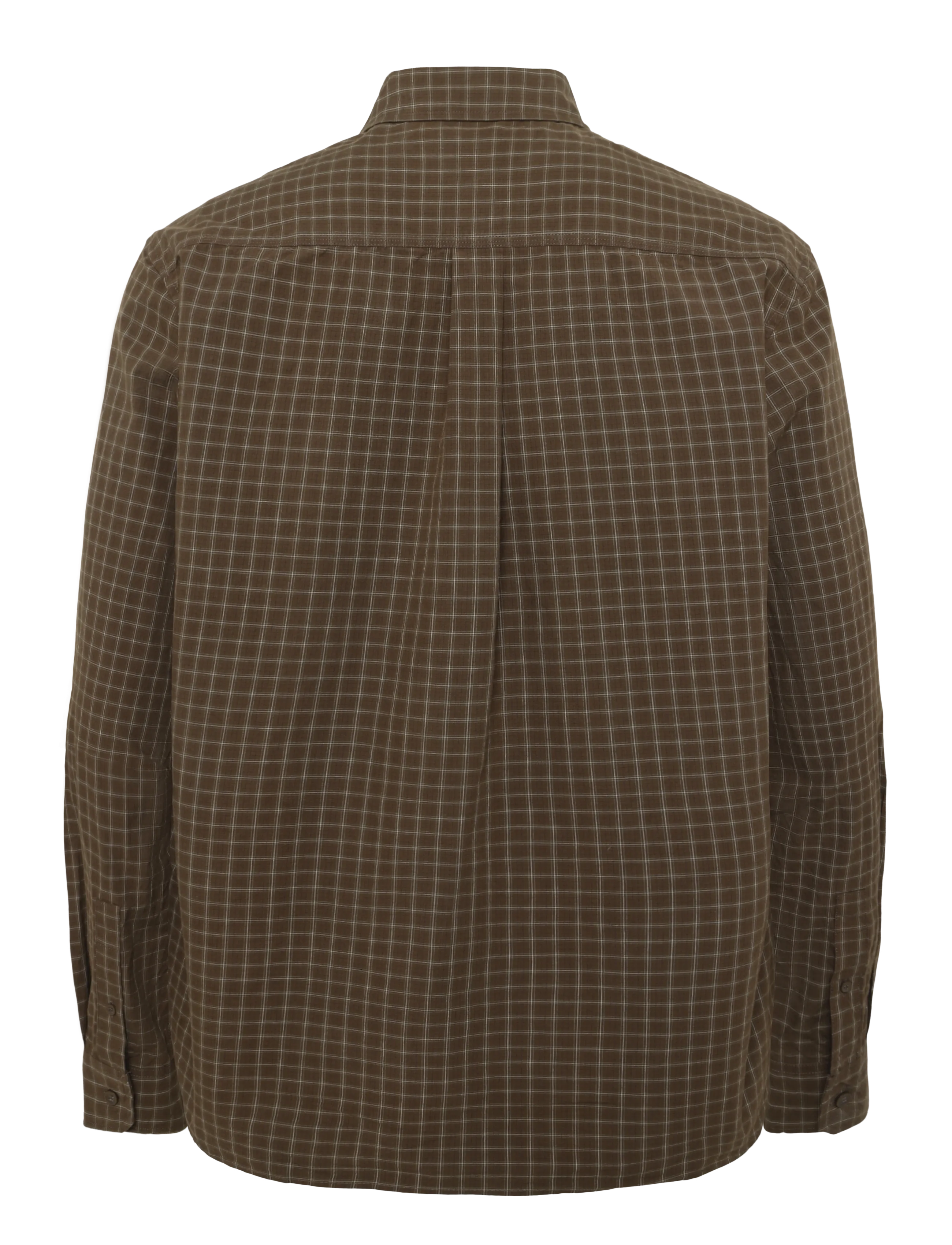 WOOD WOOD - WWNico shirt 25391 - rutiga skjortor - desert palm check - 2