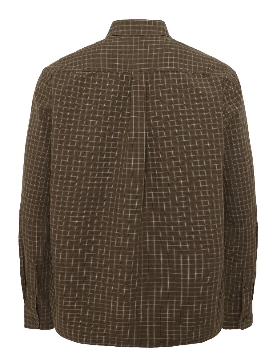 WOOD WOOD - WWNico shirt 25391 - rutiga skjortor - desert palm check - 2