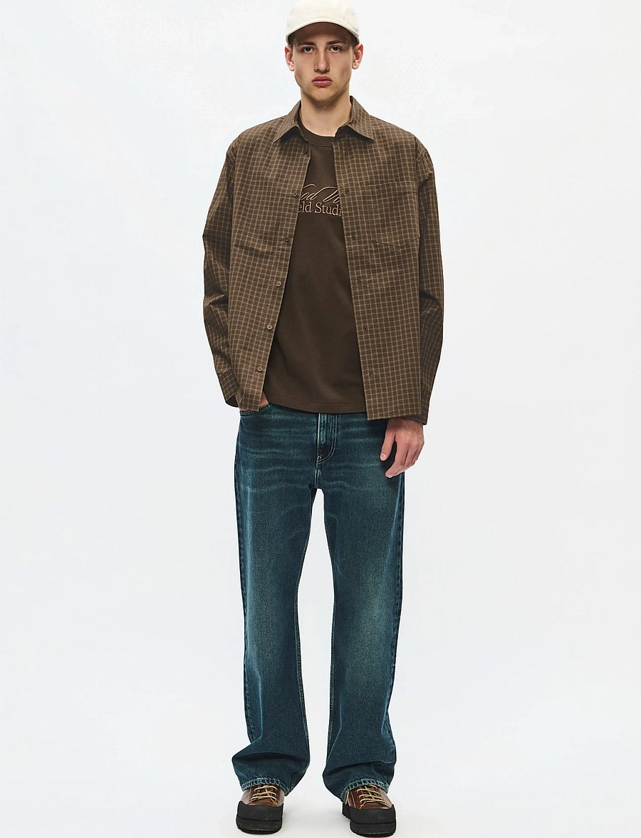 WOOD WOOD - WWNico shirt 25391 - karierte hemden - desert palm check - 2