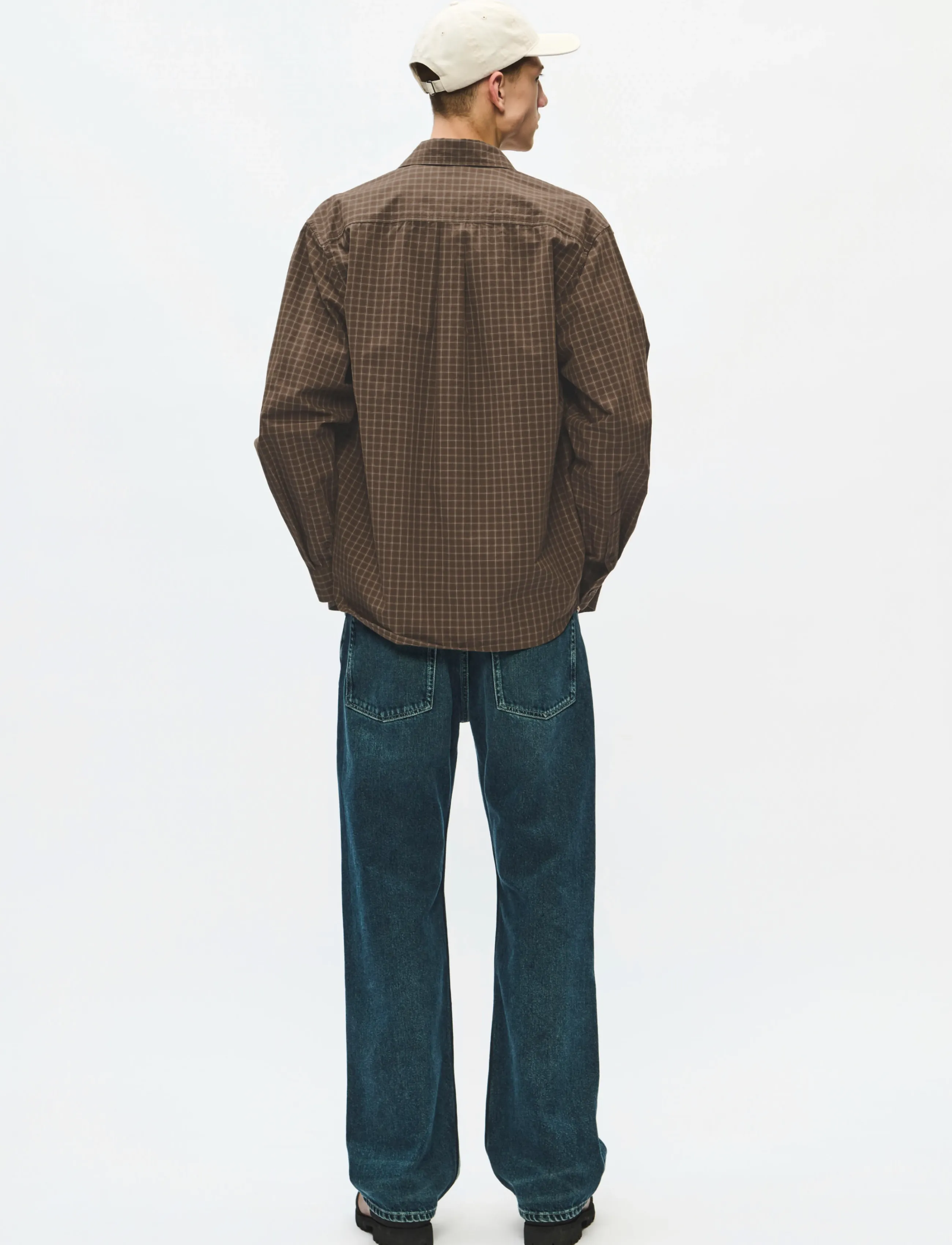 WOOD WOOD - WWNico shirt 25391 - ruudulised särgid - desert palm check - 3