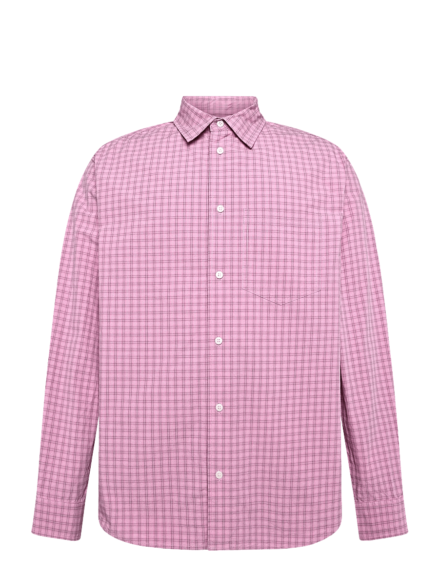 WOOD WOOD - WWNico shirt 25391 - karierte hemden - moonlite mauve check - 1