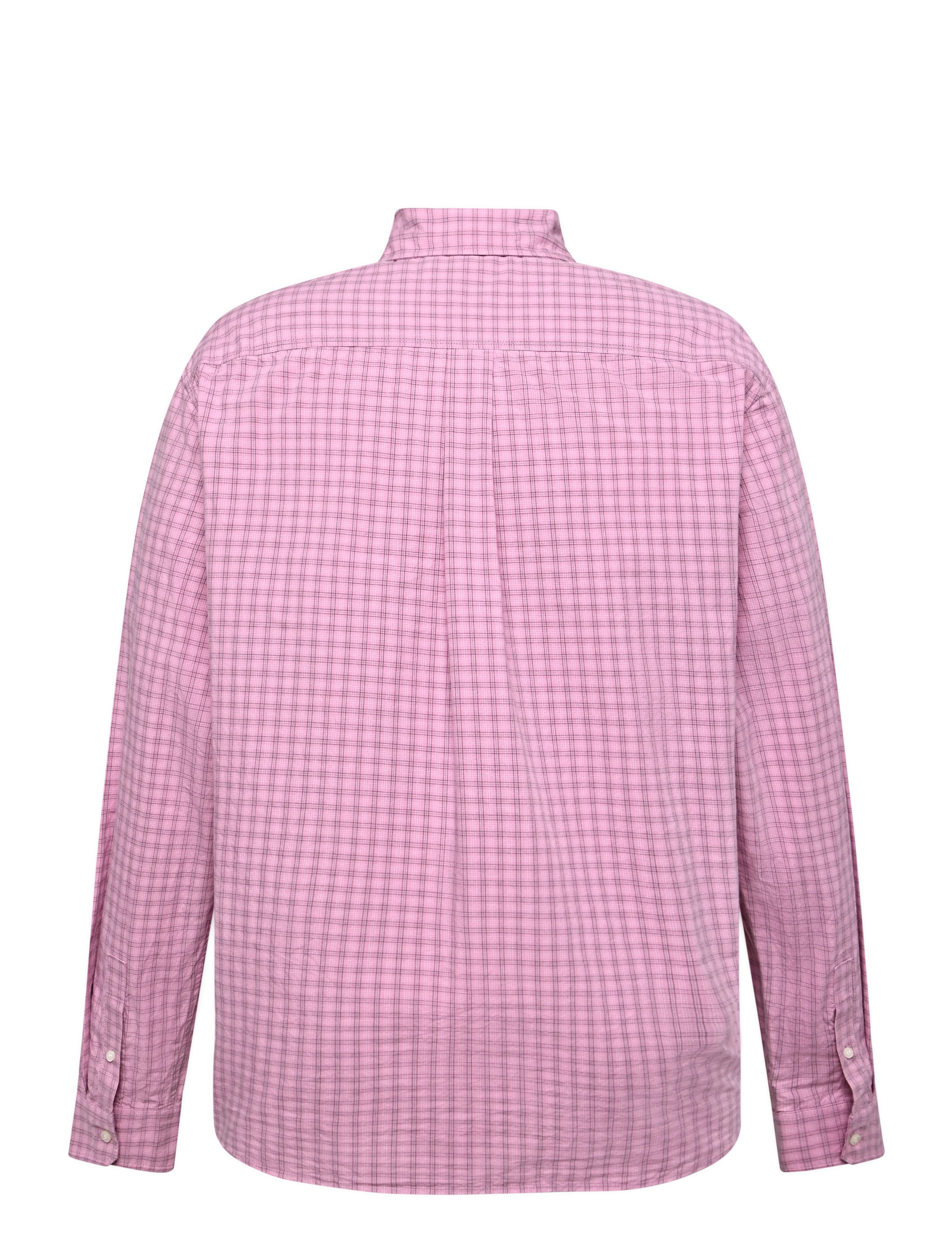 WOOD WOOD - WWNico shirt 25391 - checkered shirts - moonlite mauve check - 2