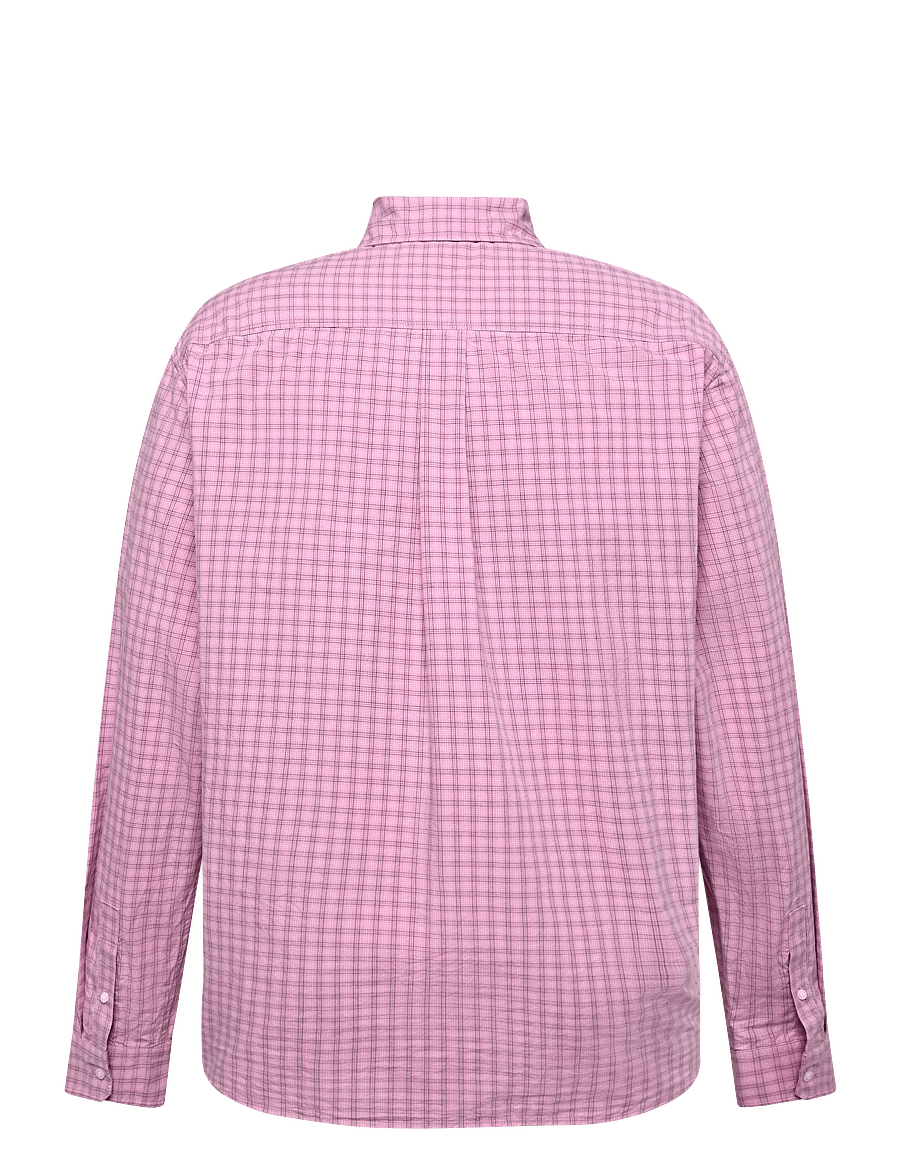 WOOD WOOD - WWNico shirt 25391 - karierte hemden - moonlite mauve check - 2