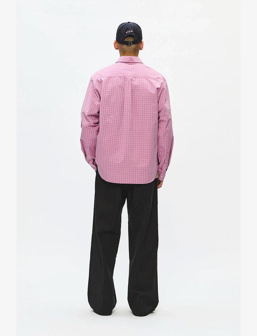WOOD WOOD - WWNico shirt 25391 - karierte hemden - moonlite mauve check - 3