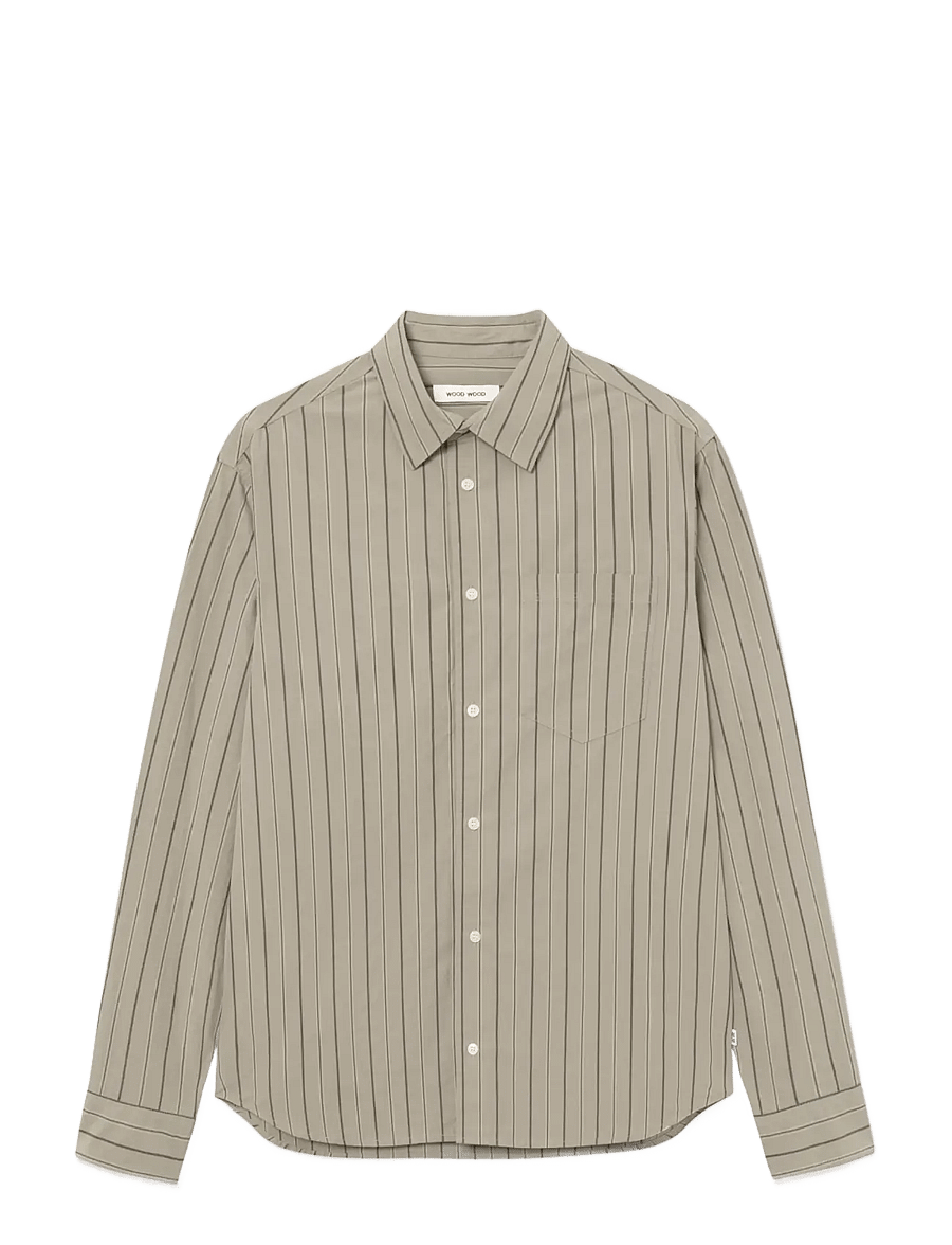 WOOD WOOD - WWNico shirt 25391 - casual hemden - overland trek stripe - 1