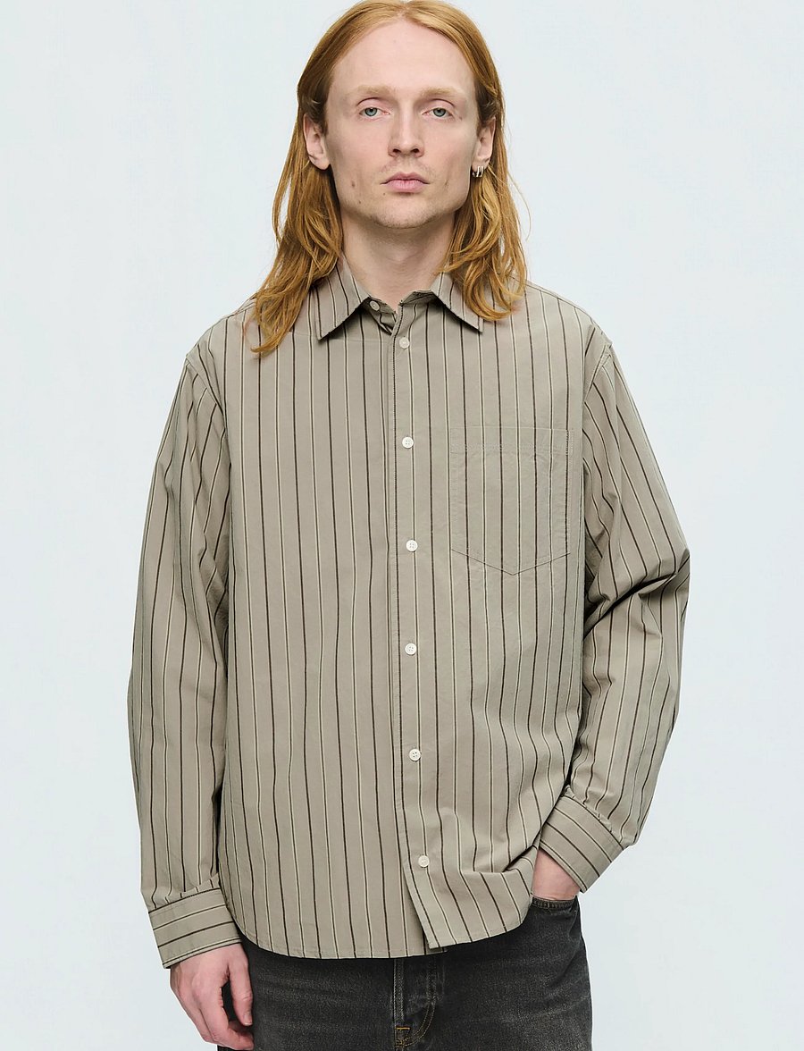 WOOD WOOD - WWNico shirt 25391 - casual hemden - overland trek stripe - 0