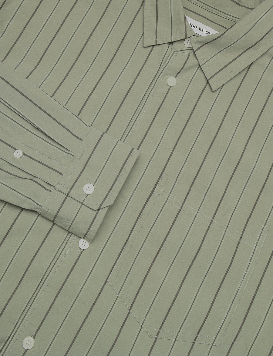 WOOD WOOD - WWNico shirt 25391 - karierte hemden - overland trek stripe - 5