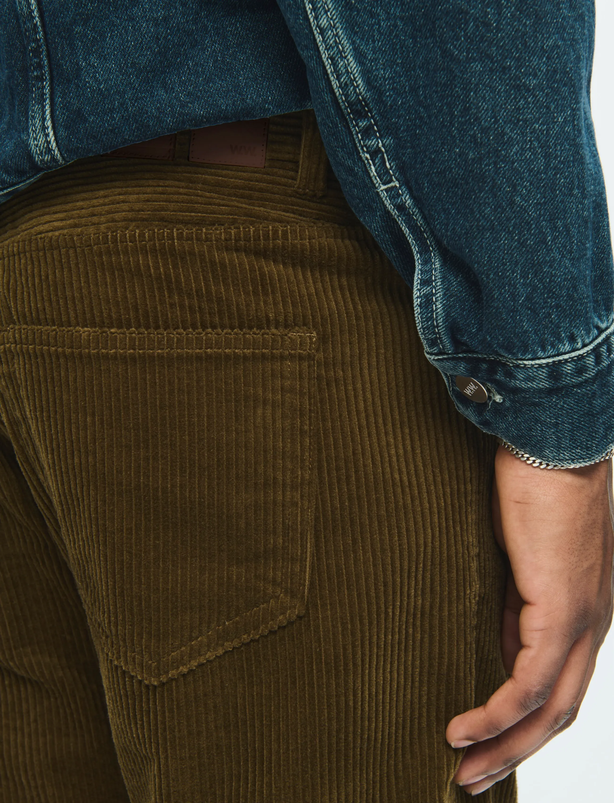 WOOD WOOD - WWType 2 trousers 25455 - casual trousers - desert palm - 5