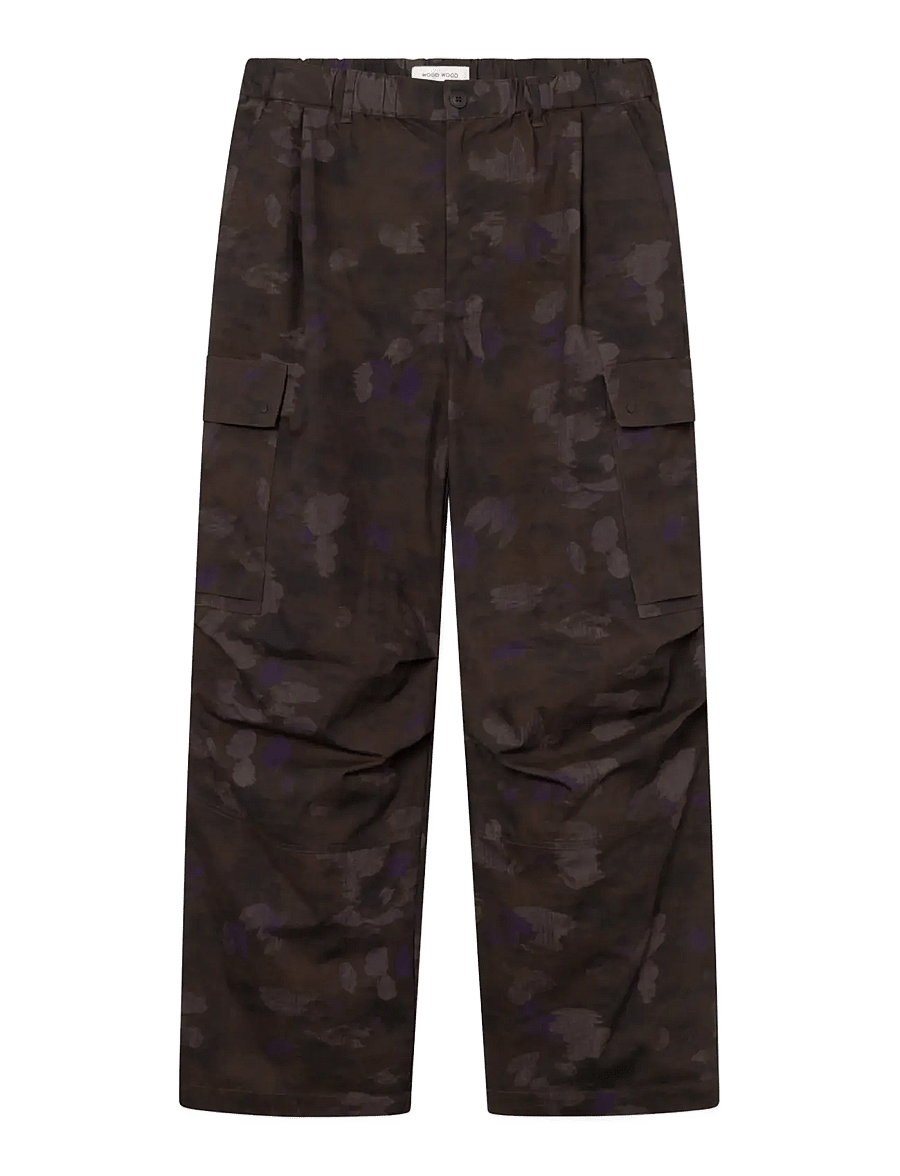 WOOD WOOD - WWEthan cargo trousers 25457 - cargohosen - highland - 1