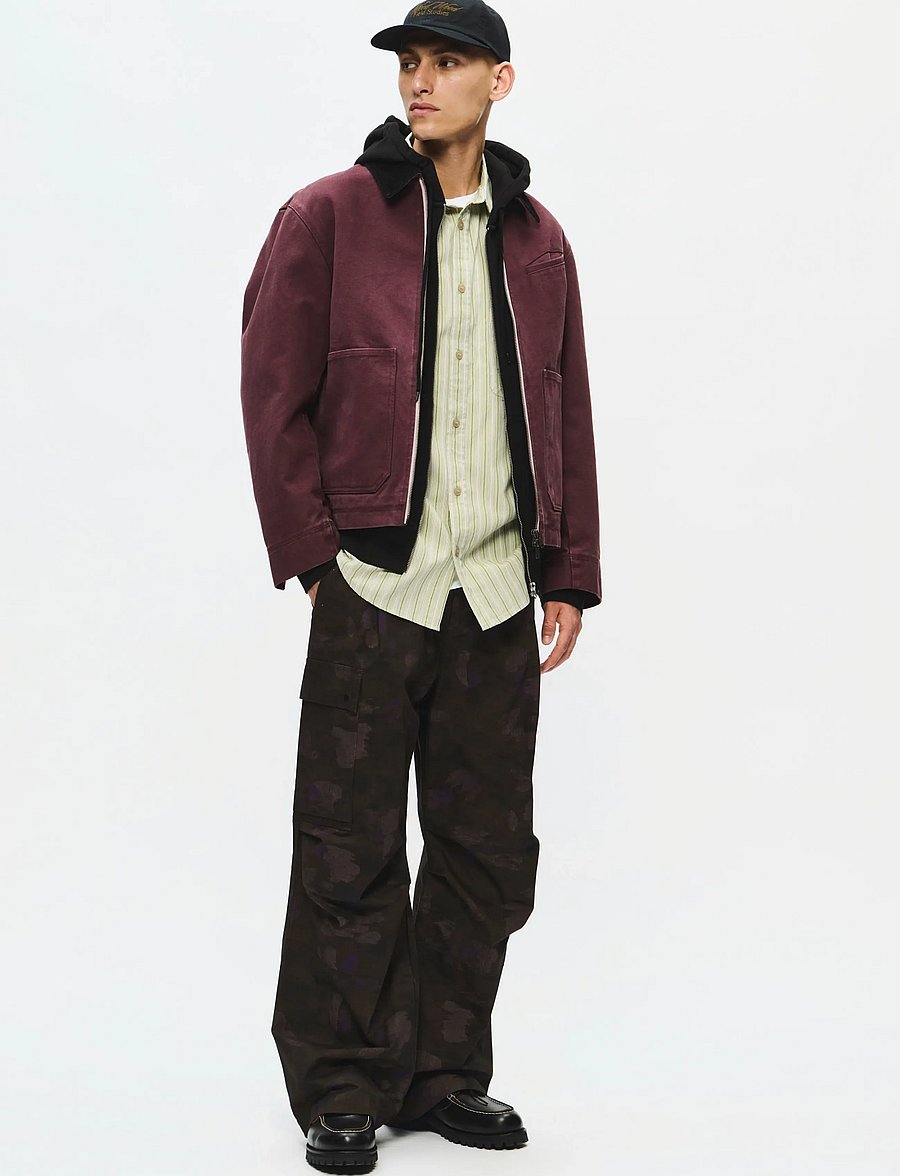 WOOD WOOD - WWEthan cargo trousers 25457 - cargohosen - highland - 0