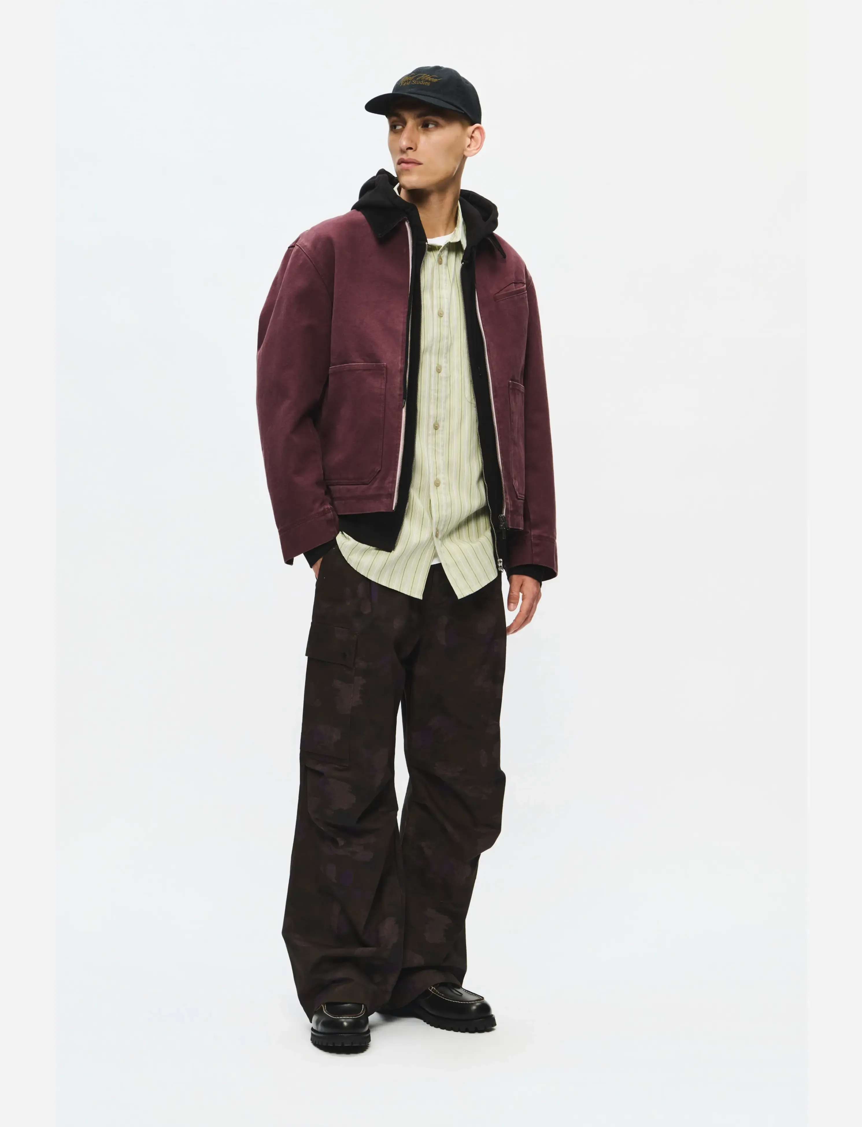 WOOD WOOD - WWEthan cargo trousers 25457 - cargohosen - highland - 2