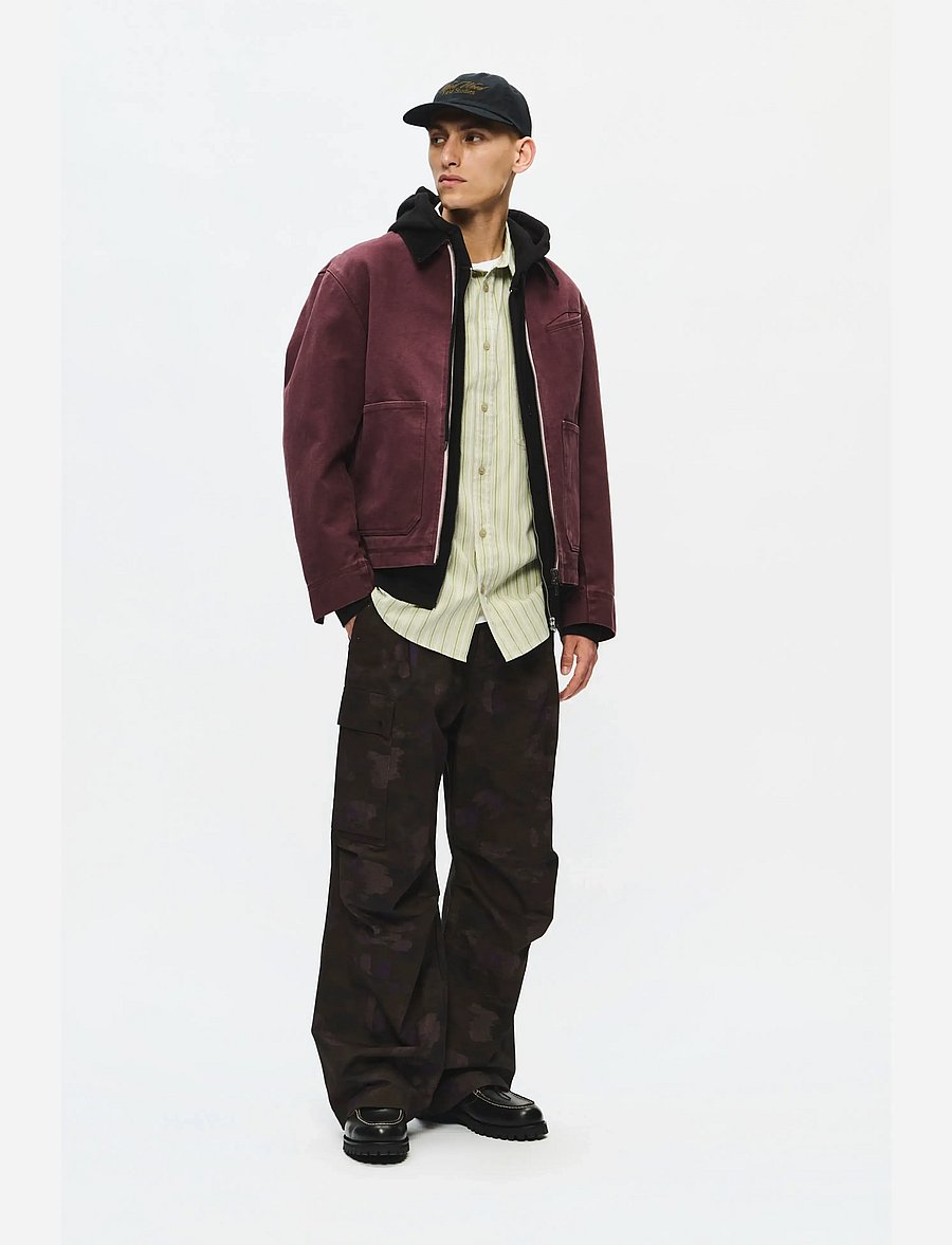WOOD WOOD - WWEthan cargo trousers 25457 - cargohosen - highland - 2