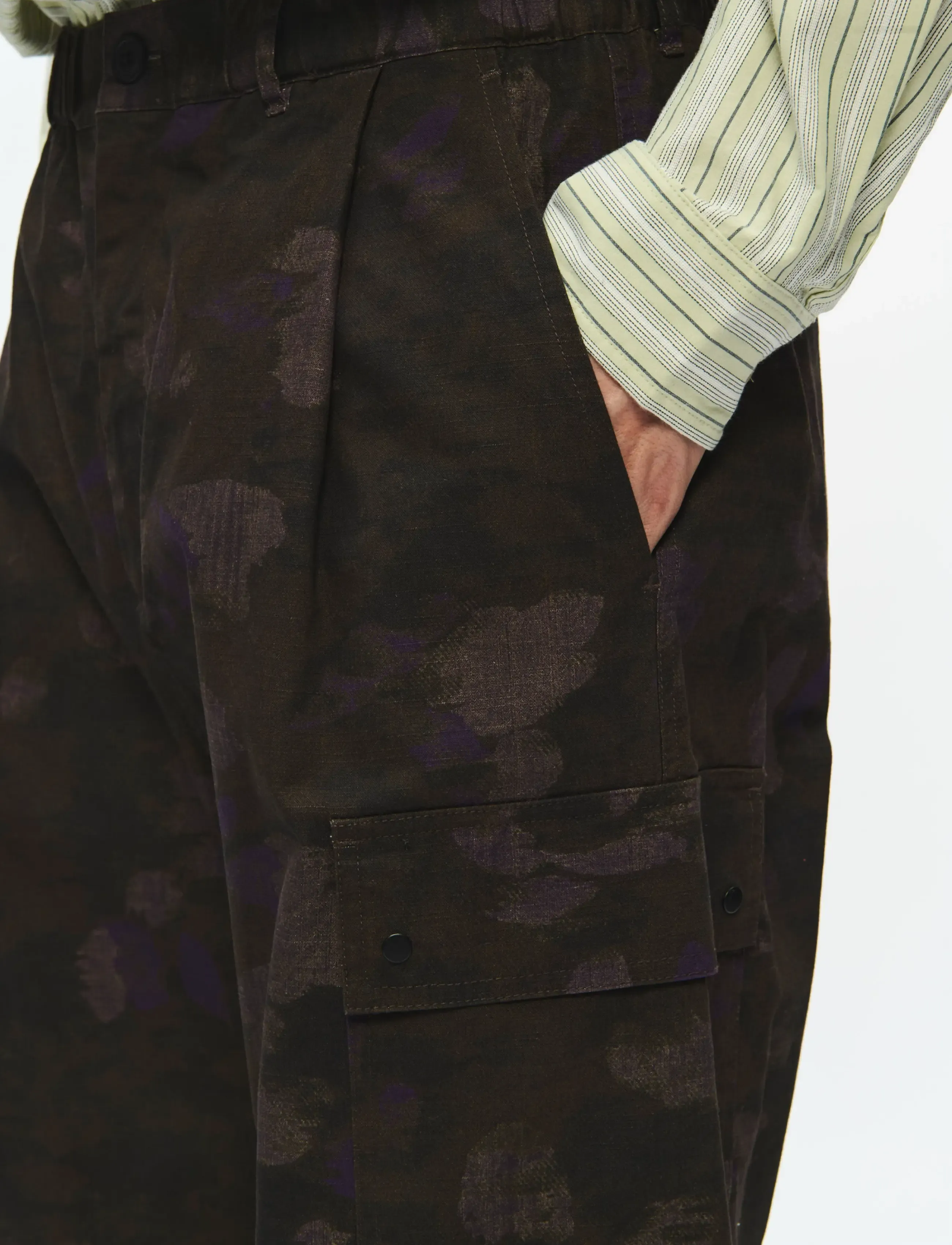 WOOD WOOD - WWEthan cargo trousers 25457 - cargohosen - highland - 4