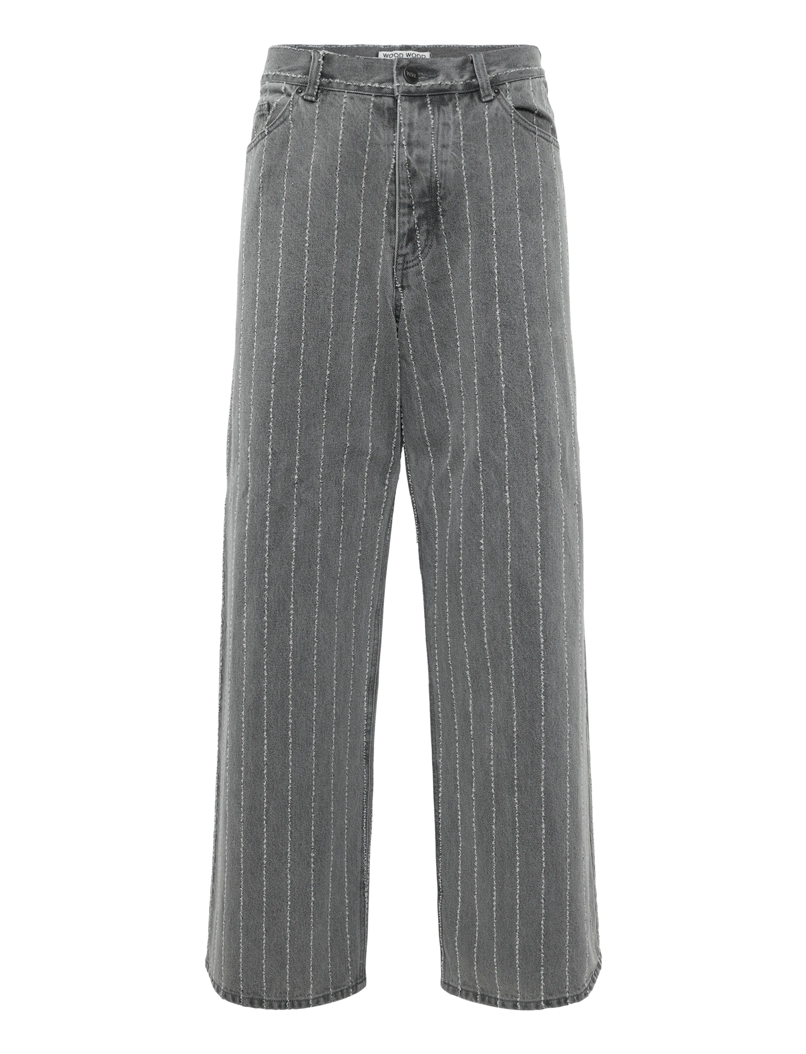 WOOD WOOD WWType 3 trousers 25456 - Streetstyle - GREY DENIM / grey