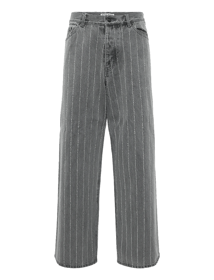 WOOD WOOD - WWType 3 trousers 25456 - loose jeans - grey denim - 1