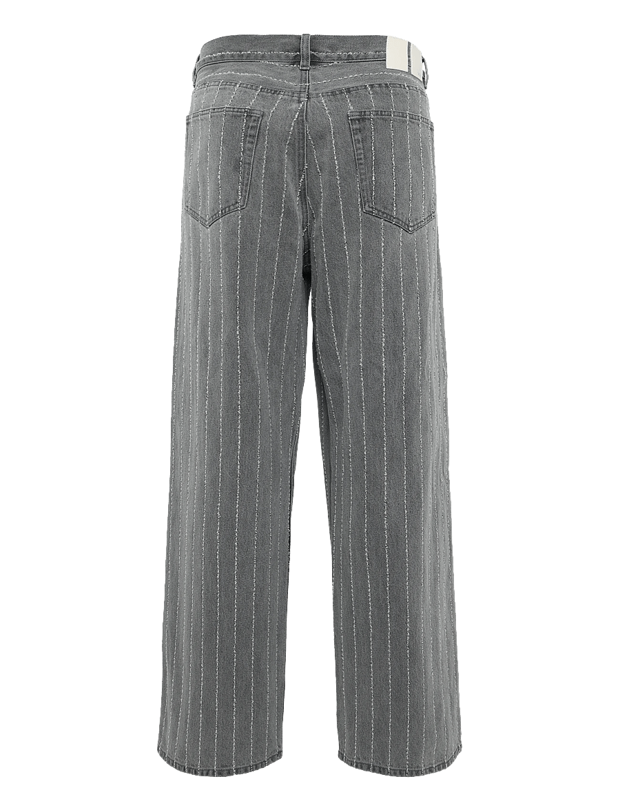 WOOD WOOD - WWType 3 trousers 25456 - loose jeans - grey denim - 2