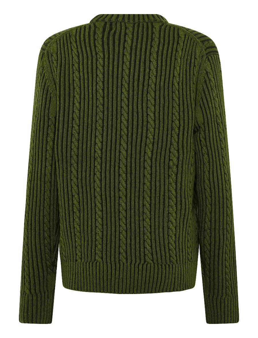 WOOD WOOD - WWBram crew neck 25472 - rundhals - deep depths melange - 2