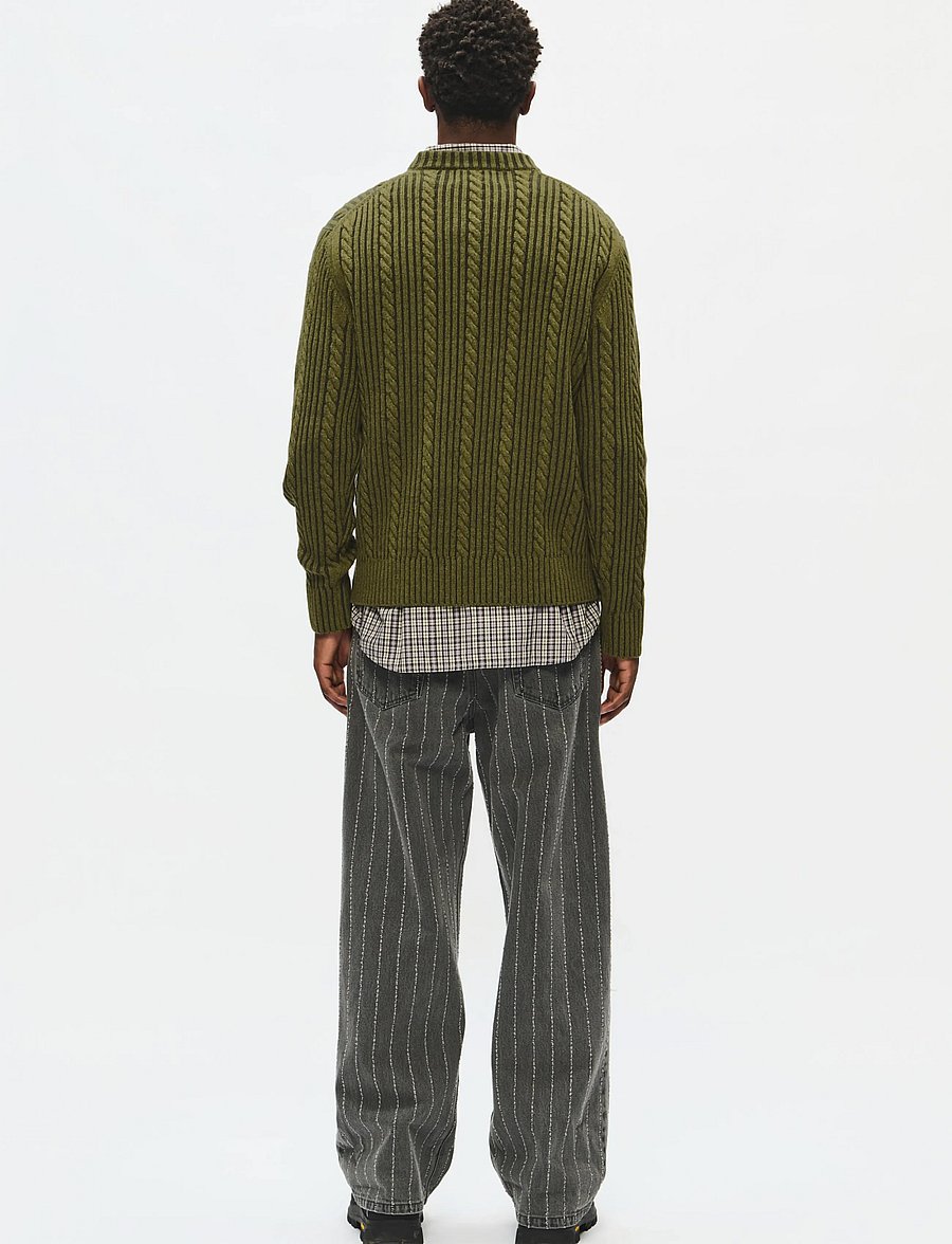 WOOD WOOD - WWBram crew neck 25472 - rundhals - deep depths melange - 4
