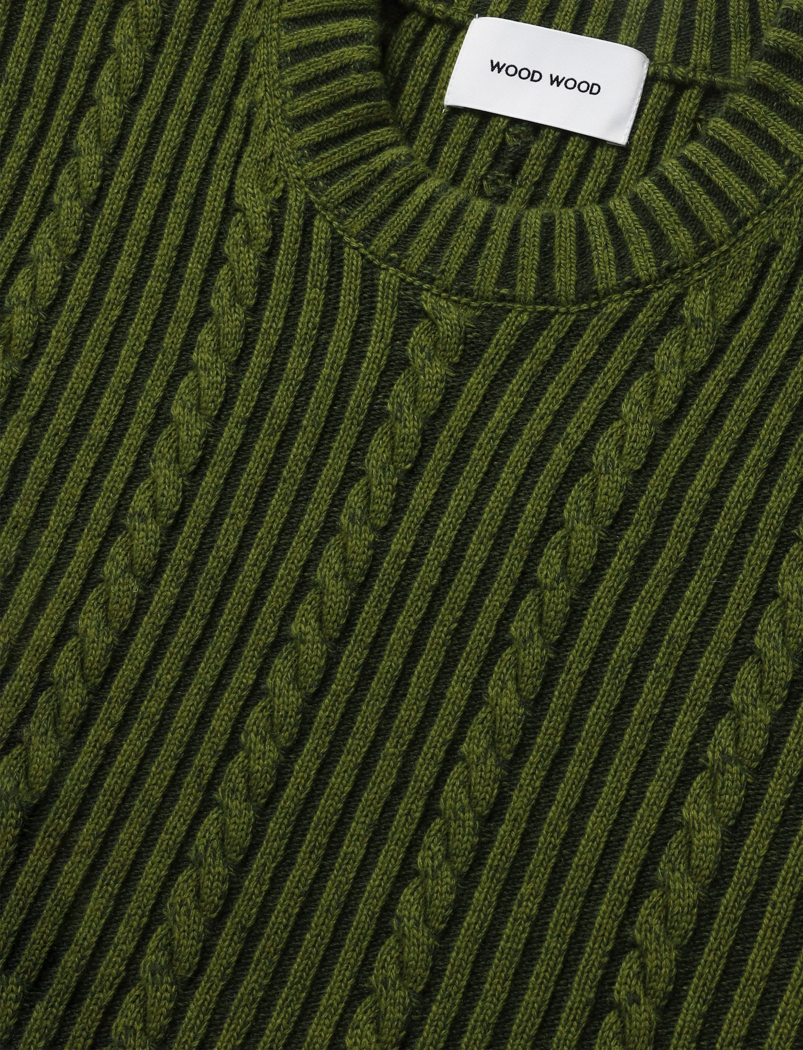 WOOD WOOD - WWBram crew neck 25472 - round necks - deep depths melange - 5