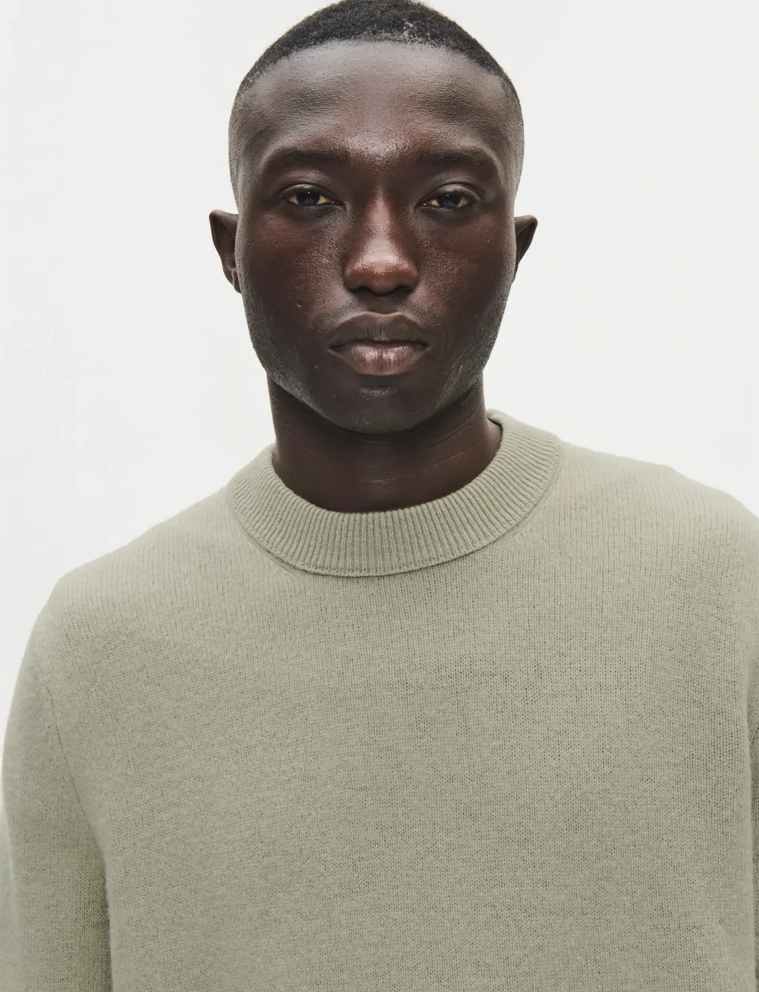 WOOD WOOD - WWlogo crew neck 25298 - round necks - basil - 5