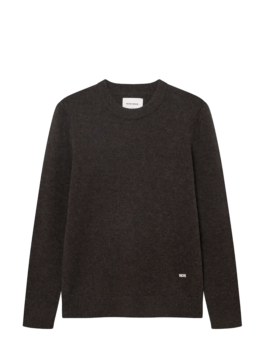 WOOD WOOD - WWlogo crew neck 25298 - round necks - delicioso - 1