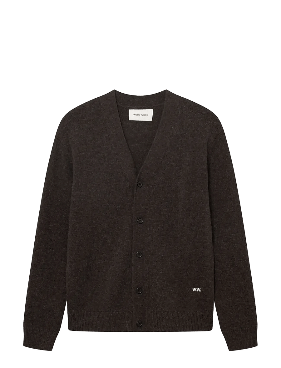 WOOD WOOD - WWlogo cardigan 25298 - cardigans - delicioso - 1