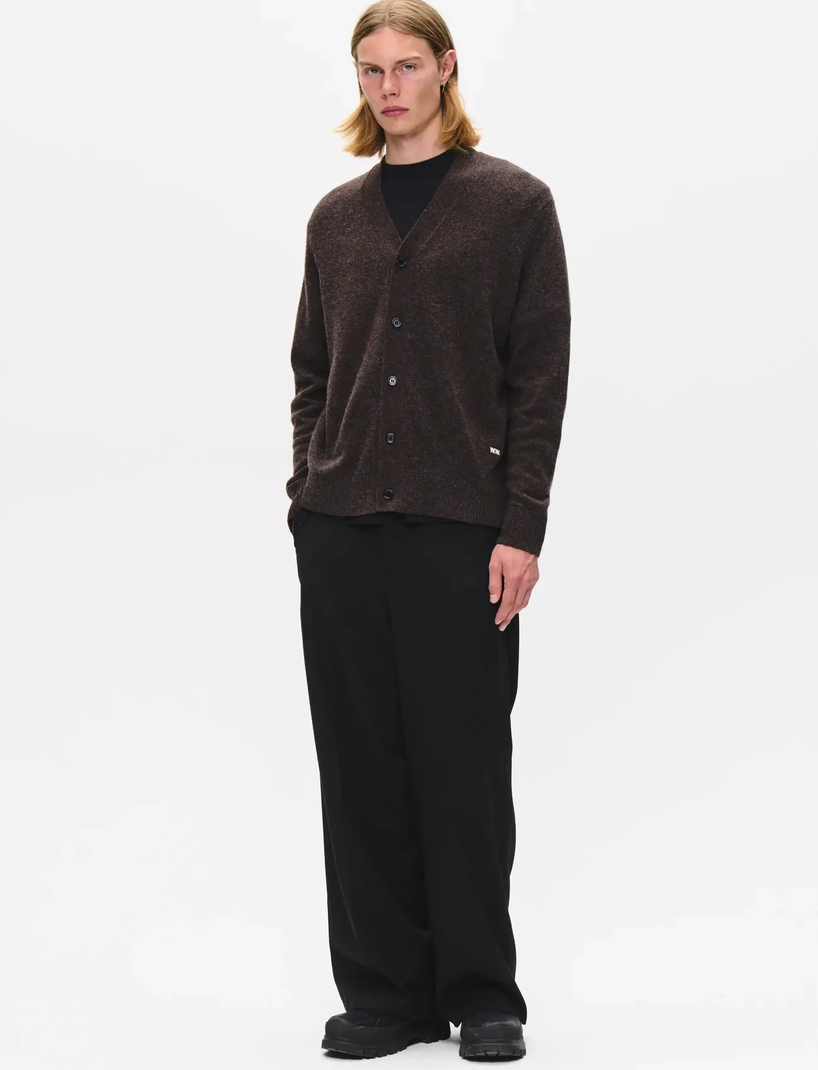 WOOD WOOD - WWlogo cardigan 25298 - cardigans - delicioso - 2