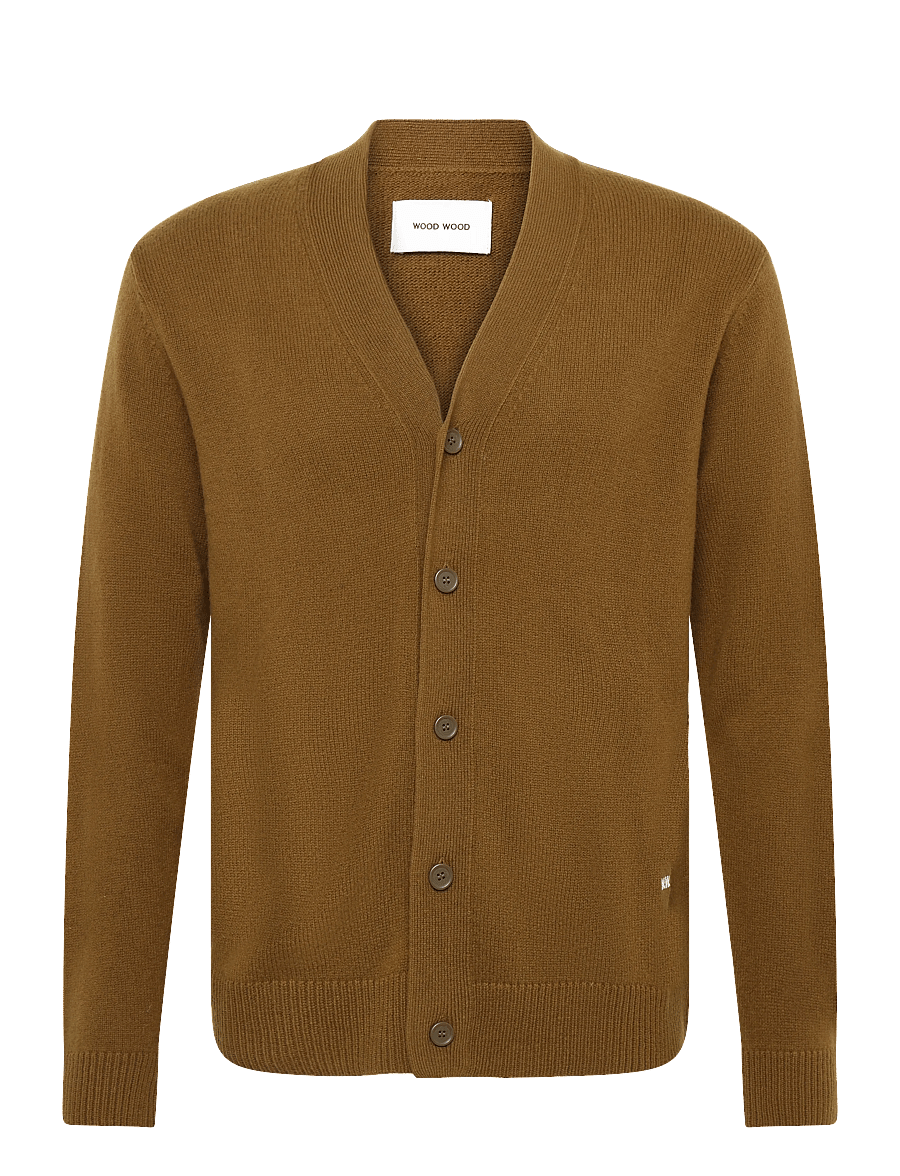 WOOD WOOD - WWlogo cardigan 25298 - kardiganid - desert palm - 1