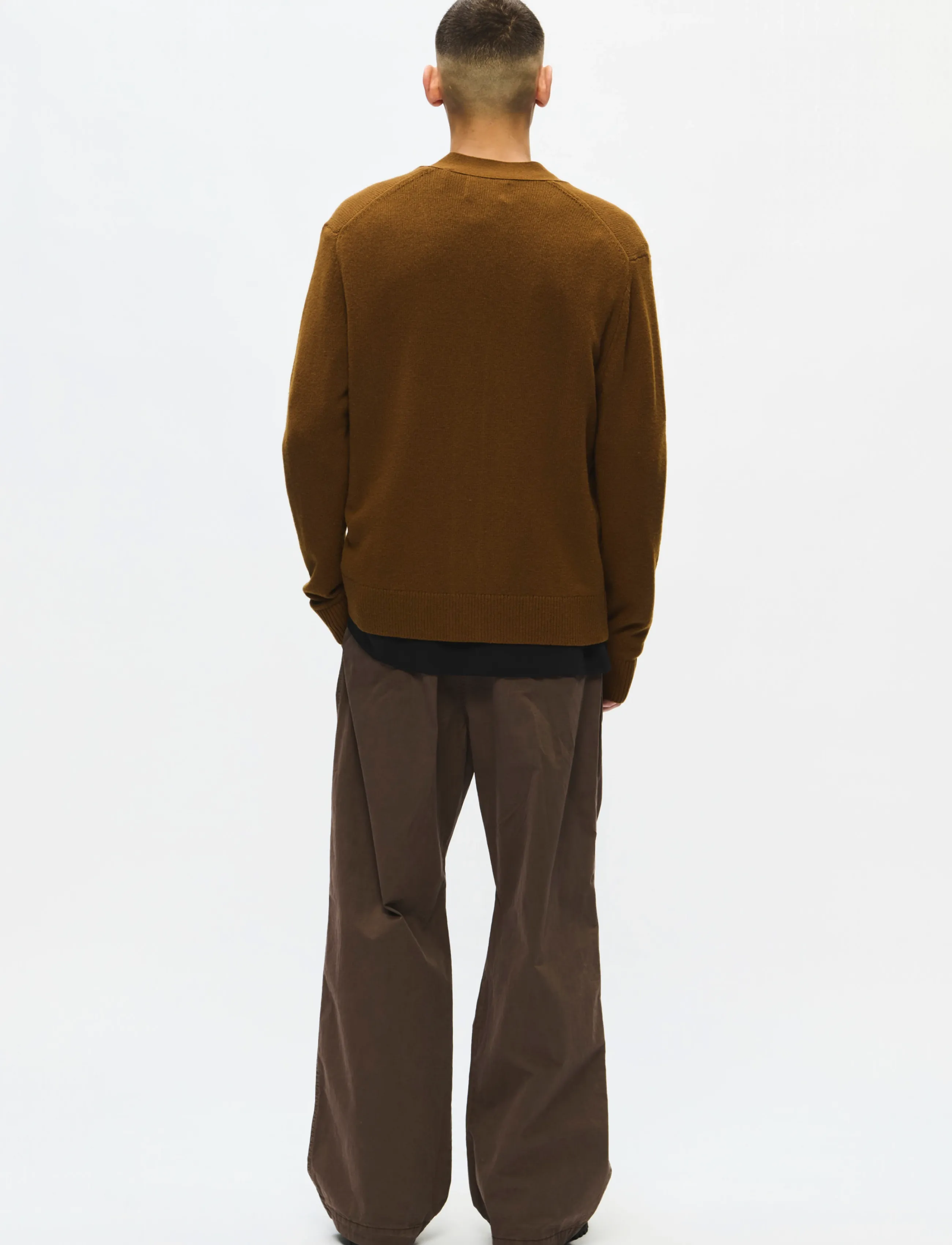WOOD WOOD - WWlogo cardigan 25298 - strickjacken - desert palm - 3