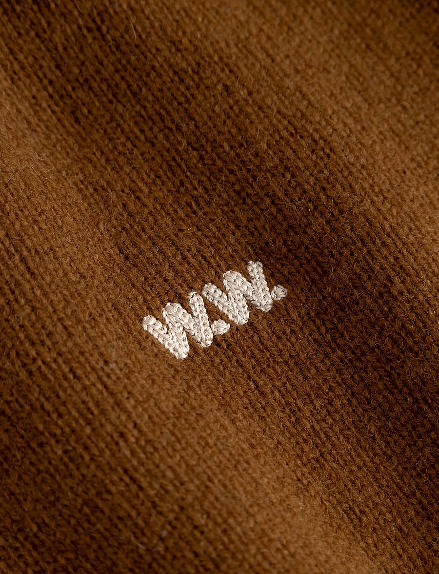 WOOD WOOD - WWlogo cardigan 25298 - strickjacken - desert palm - 5