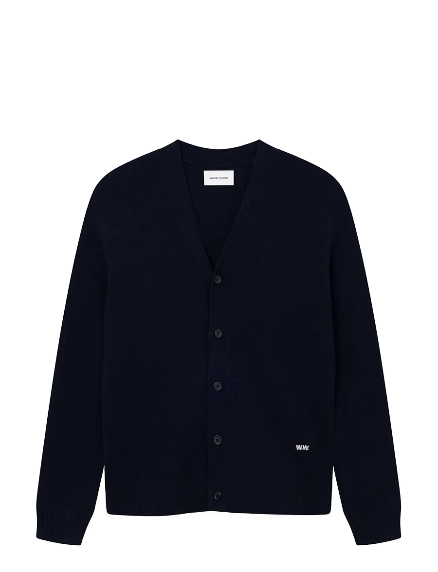 WOOD WOOD - WWlogo cardigan 25298 - strickjacken - salute - 1