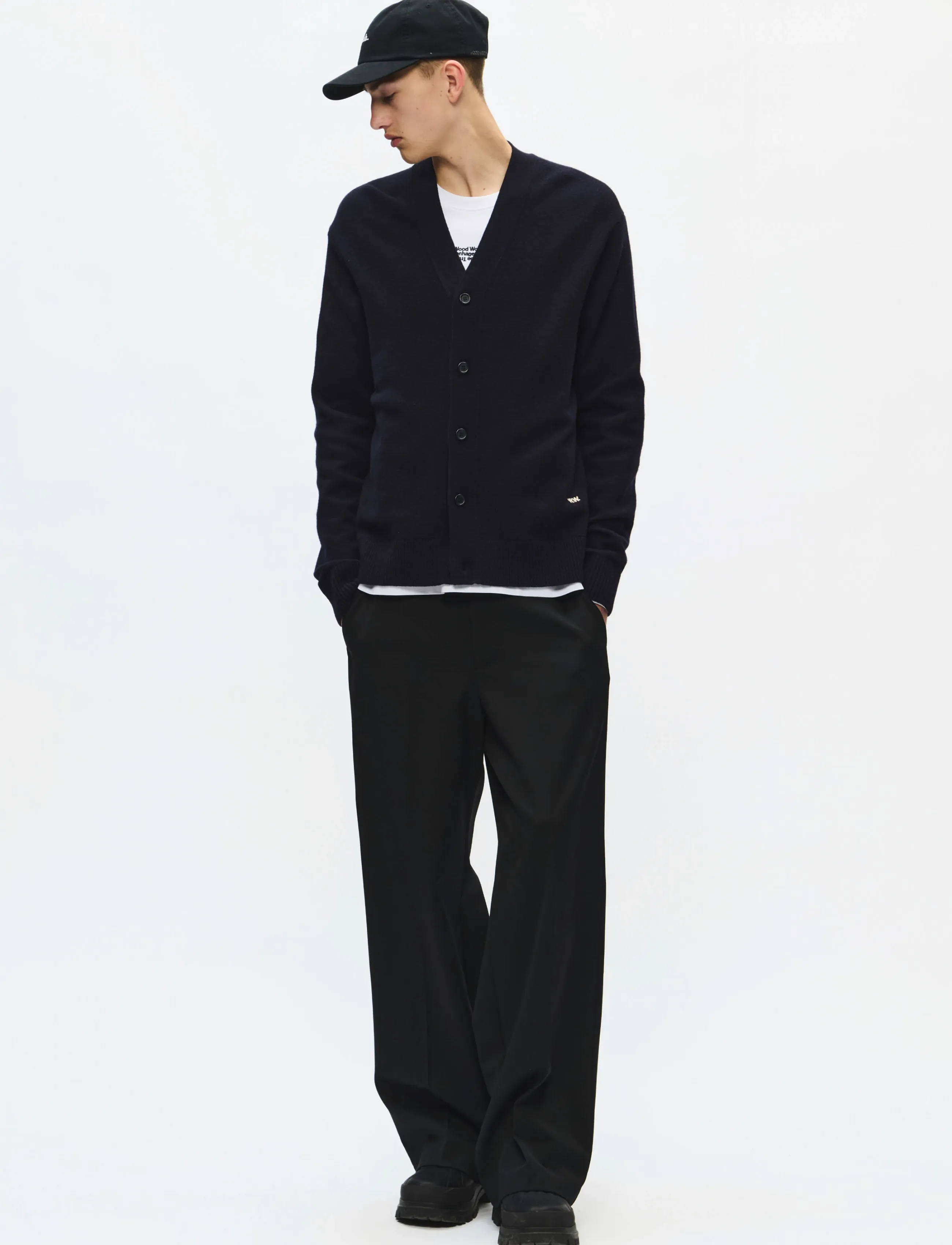 WOOD WOOD - WWlogo cardigan 25298 - strickjacken - salute - 2