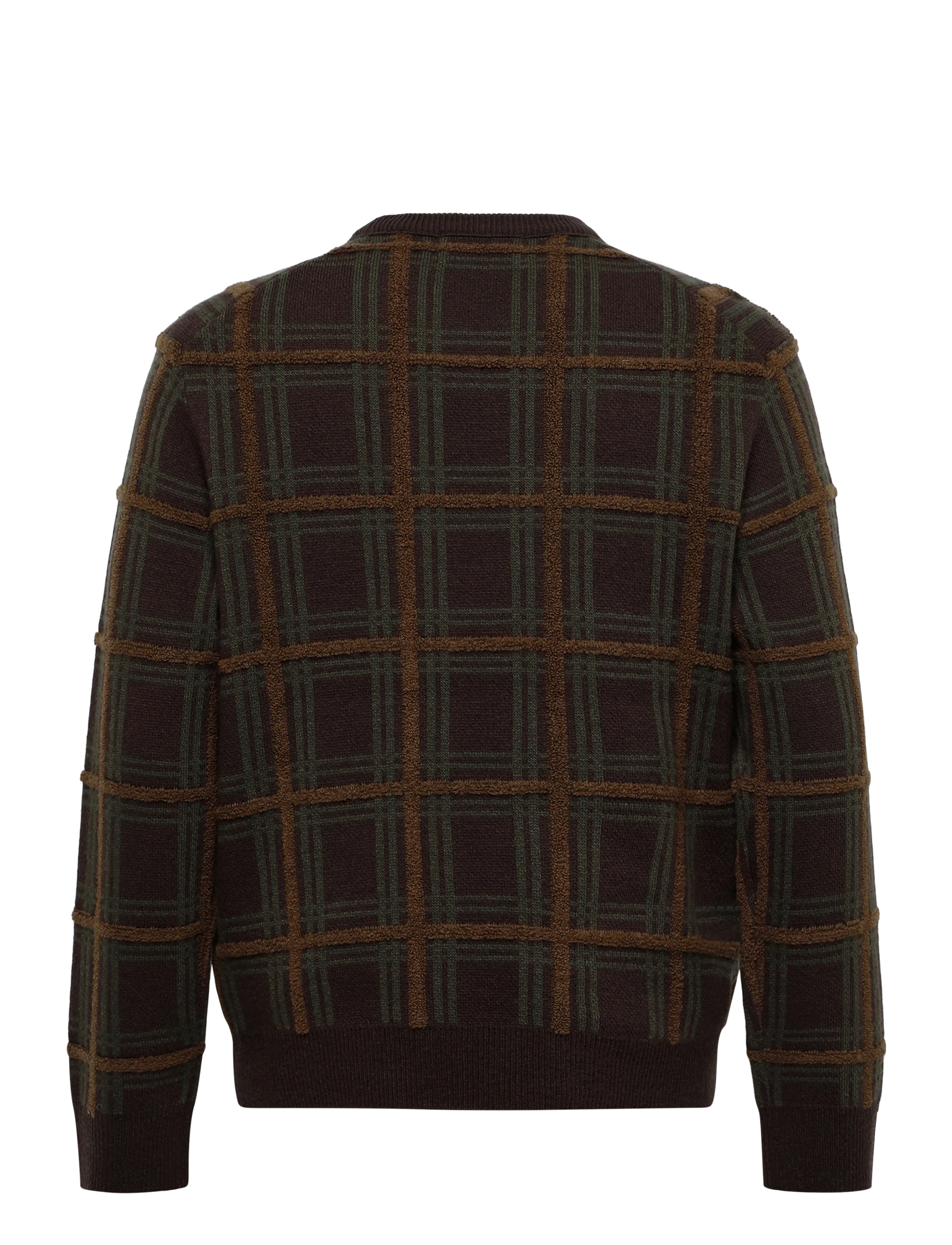 WOOD WOOD - WWVim crew neck 25476 - delicioso check - 2