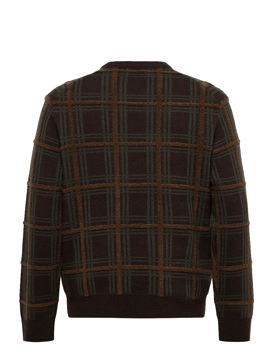 WOOD WOOD - WWVim crew neck 25476 - rundhals - delicioso check - 2