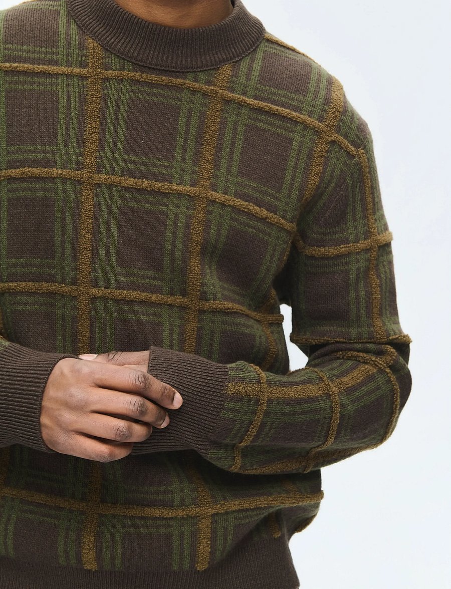 WOOD WOOD - WWVim crew neck 25476 - rundhals - delicioso check - 3