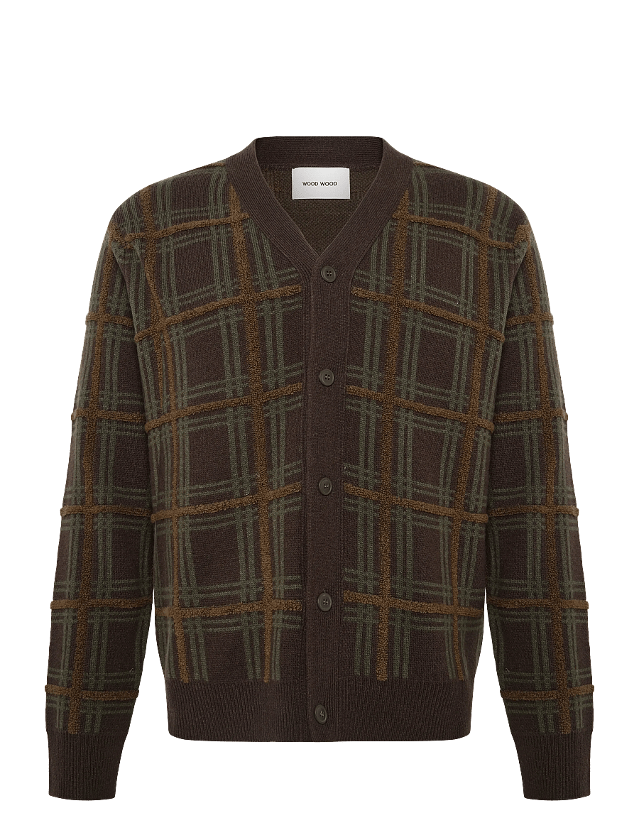 WOOD WOOD - WWVim cardigan 25476 - strickjacken - delicioso check - 1